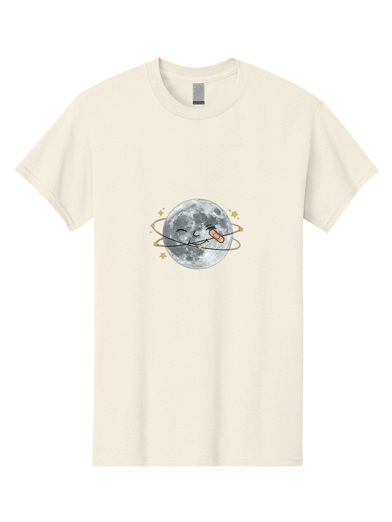 Moon-With-Band-Aid Men'S Graphic Tee, 100% Cotton, Comfortable Casual Summer Wear, Machine Washable, Vintage Camera, Old Camera, Antique Camera, Black Camera, Classic Photography, Photography Equipment, Nostalgic Device, Film Camera, Bar175 2
