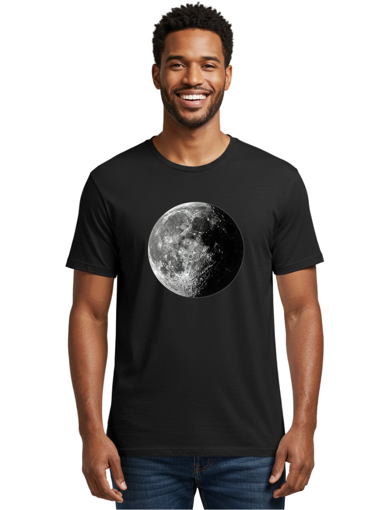 Moon Men'S Graphic Tee, 100% Cotton, Comfortable Casual Summer Wear, Machine Washable, Vintage Camera, Old Camera, Antique Camera, Black Camera, Classic Photography, Photography Equipment, Nostalgic Device, Film Camera, Camera Art Bar176 25