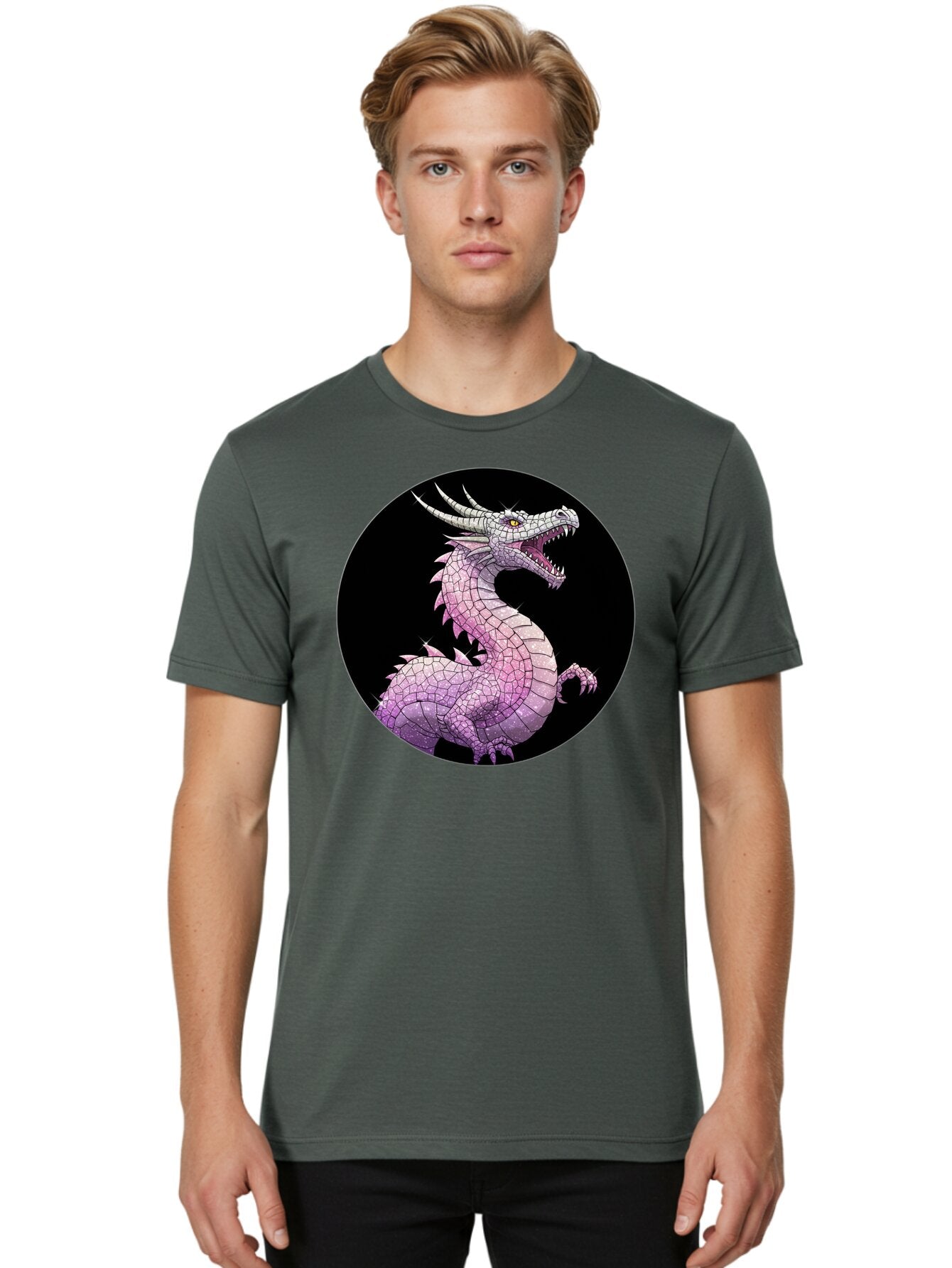 Mosaic-Dragon Men'S Graphic Tee, 100% Cotton, Comfortable Casual Summer Wear, Machine Washable, Vintage Camera, Old Camera, Antique Camera, Black Camera, Classic Photography, Photography Equipment, Nostalgic Device, Film Camera, Camera Art Bar178 17