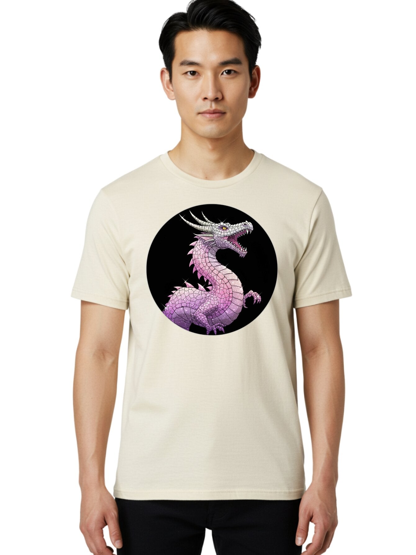 Mosaic-Dragon Men'S Graphic Tee, 100% Cotton, Comfortable Casual Summer Wear, Machine Washable, Vintage Camera, Old Camera, Antique Camera, Black Camera, Classic Photography, Photography Equipment, Nostalgic Device, Film Camera, Camera Art Bar178 26