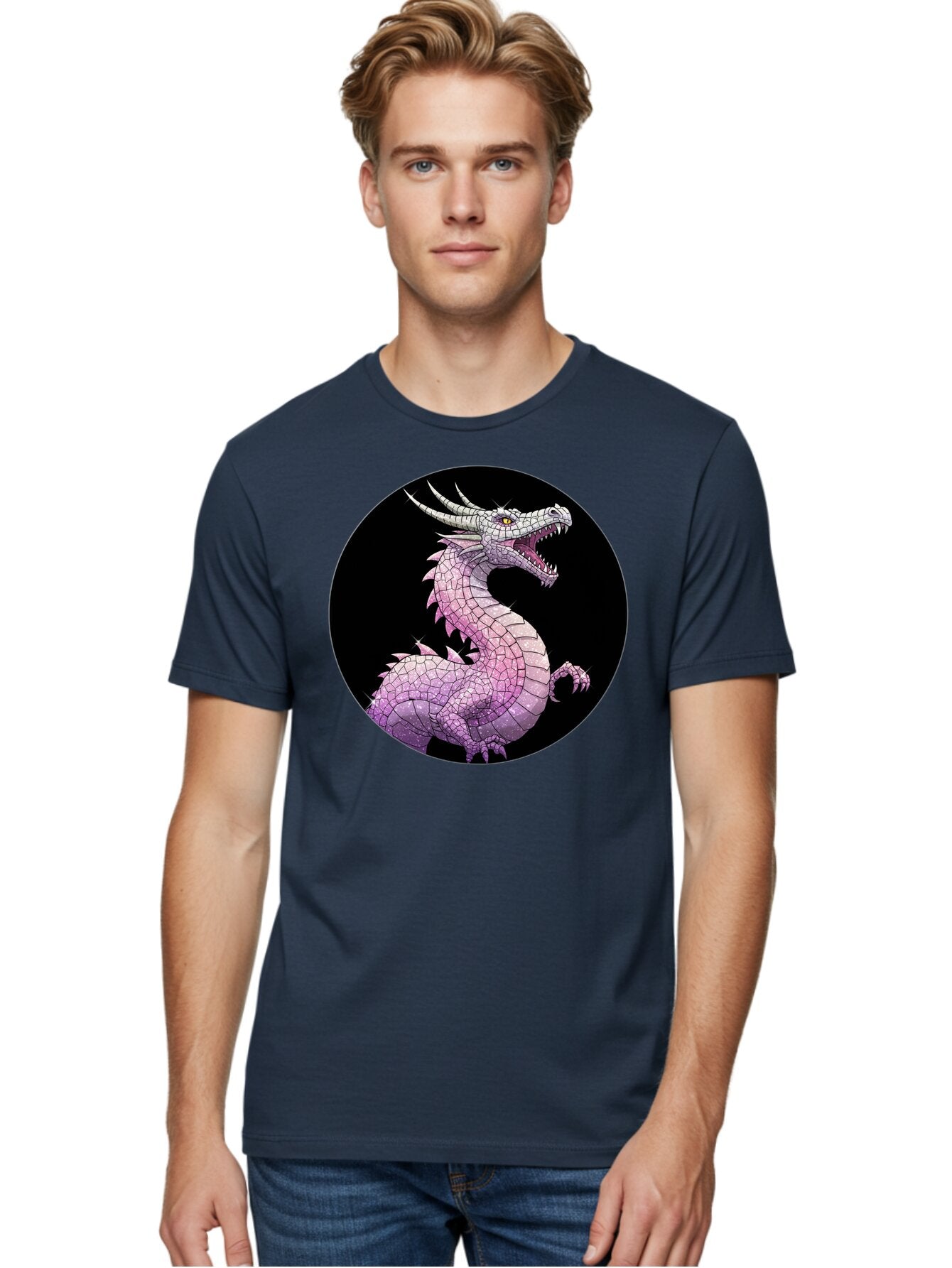 Mosaic-Dragon Men'S Graphic Tee, 100% Cotton, Comfortable Casual Summer Wear, Machine Washable, Vintage Camera, Old Camera, Antique Camera, Black Camera, Classic Photography, Photography Equipment, Nostalgic Device, Film Camera, Camera Art Bar178 30