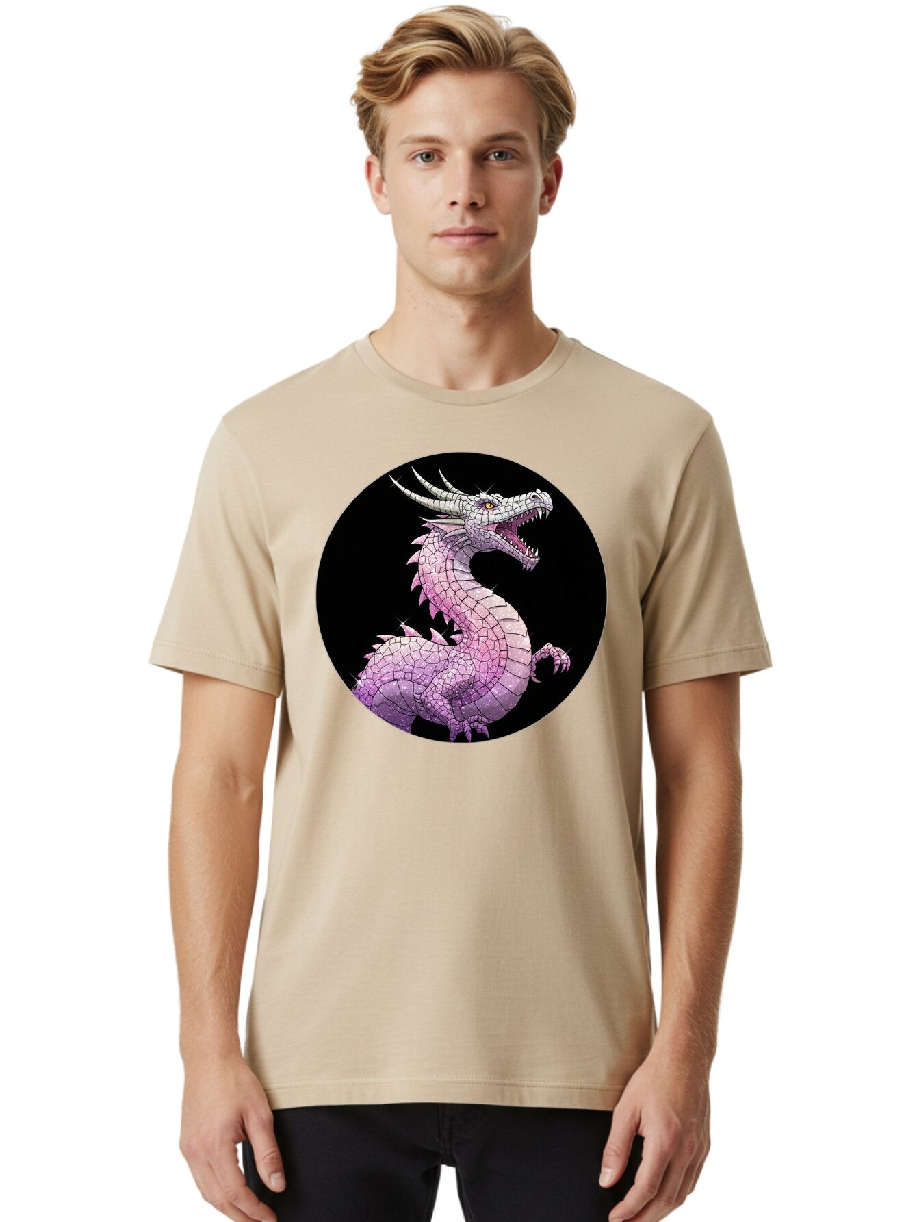 Mosaic-Dragon Men'S Graphic Tee, 100% Cotton, Comfortable Casual Summer Wear, Machine Washable, Vintage Camera, Old Camera, Antique Camera, Black Camera, Classic Photography, Photography Equipment, Nostalgic Device, Film Camera, Camera Art Bar178 25