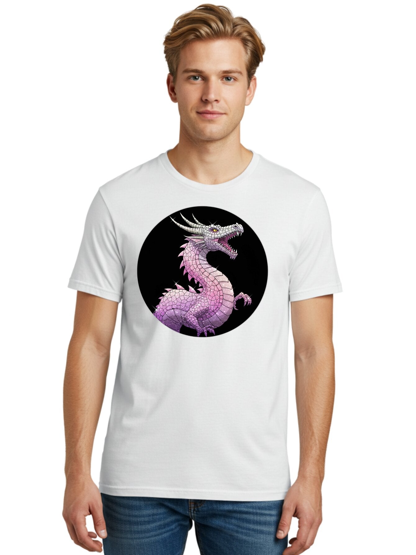 Mosaic-Dragon Men'S Graphic Tee, 100% Cotton, Comfortable Casual Summer Wear, Machine Washable, Vintage Camera, Old Camera, Antique Camera, Black Camera, Classic Photography, Photography Equipment, Nostalgic Device, Film Camera, Camera Art Bar178 20