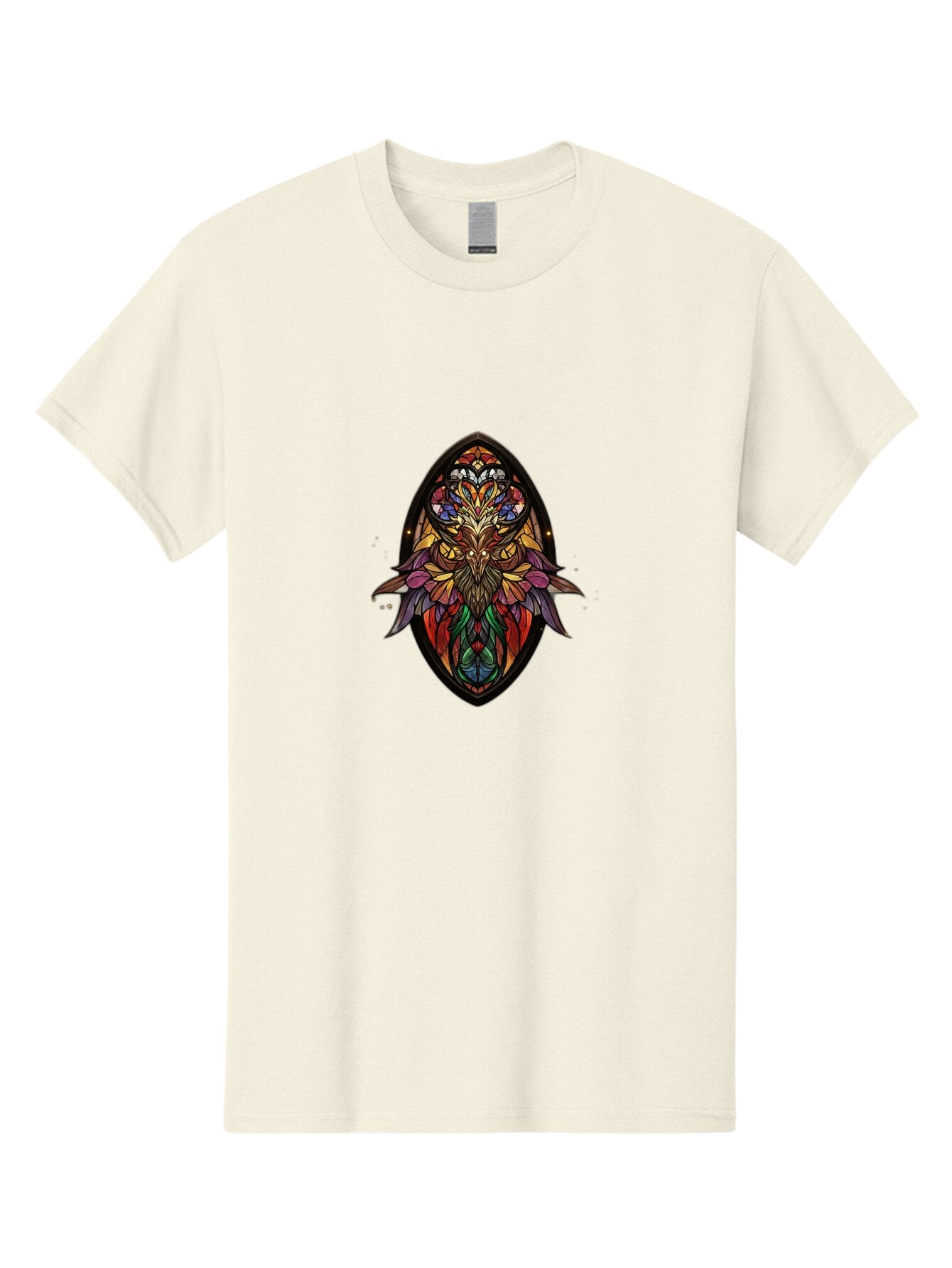 Multicolored-Stained-Glass-Owl Men'S Graphic Tee, 100% Cotton, Comfortable Casual Summer Wear, Machine Washable, Vintage Camera, Old Camera, Antique Camera, Black Camera, Classic Photography, Photography Equipment, Nostalgic Device, Bar182 14