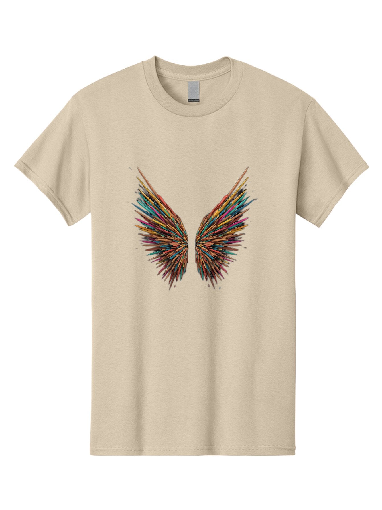 Multicolored-Wings Men'S Graphic Tee, 100% Cotton, Comfortable Casual Summer Wear, Machine Washable, Vintage Camera, Old Camera, Antique Camera, Black Camera, Classic Photography, Photography Equipment, Nostalgic Device, Film Camera, Bar183 2