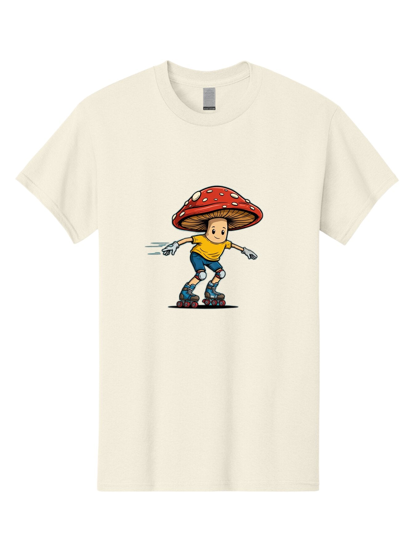 Mushroom-Boy-Skating Men'S Graphic Tee, 100% Cotton, Comfortable Casual Summer Wear, Machine Washable, Vintage Camera, Old Camera, Antique Camera, Black Camera, Classic Photography, Photography Equipment, Nostalgic Device, Film Camera, Bar185 5
