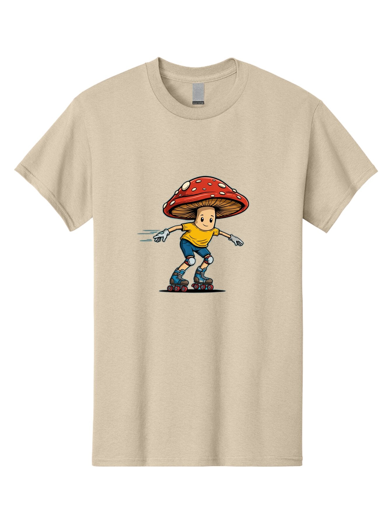 Mushroom-Boy-Skating Men'S Graphic Tee, 100% Cotton, Comfortable Casual Summer Wear, Machine Washable, Vintage Camera, Old Camera, Antique Camera, Black Camera, Classic Photography, Photography Equipment, Nostalgic Device, Film Camera, Bar185 11