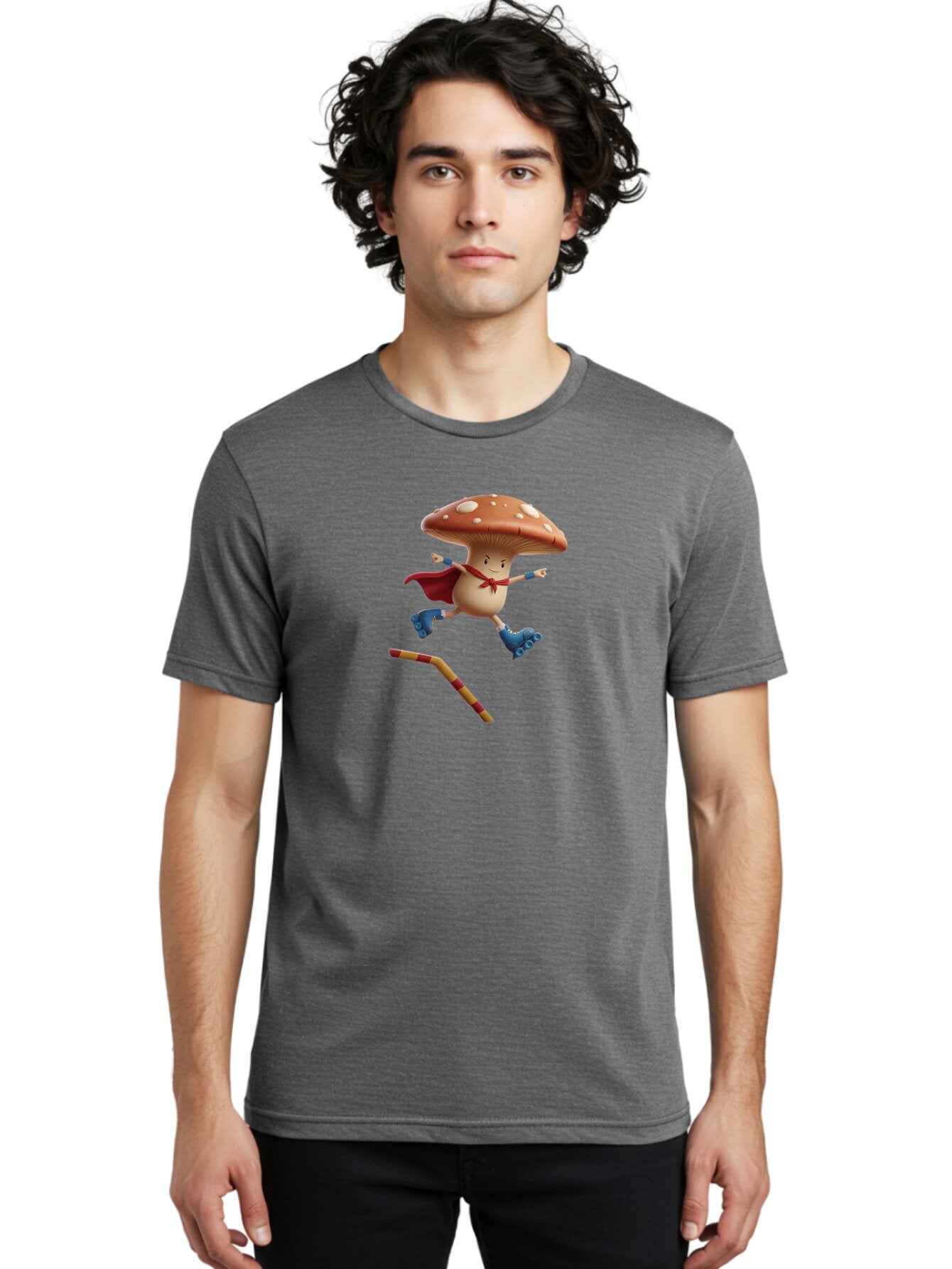 Mushroom-Character-1 Men'S Graphic Tee, 100% Cotton, Comfortable Casual Summer Wear, Machine Washable, Vintage Camera, Old Camera, Antique Camera, Black Camera, Classic Photography, Photography Equipment, Nostalgic Device, Film Camera, Bar186 27
