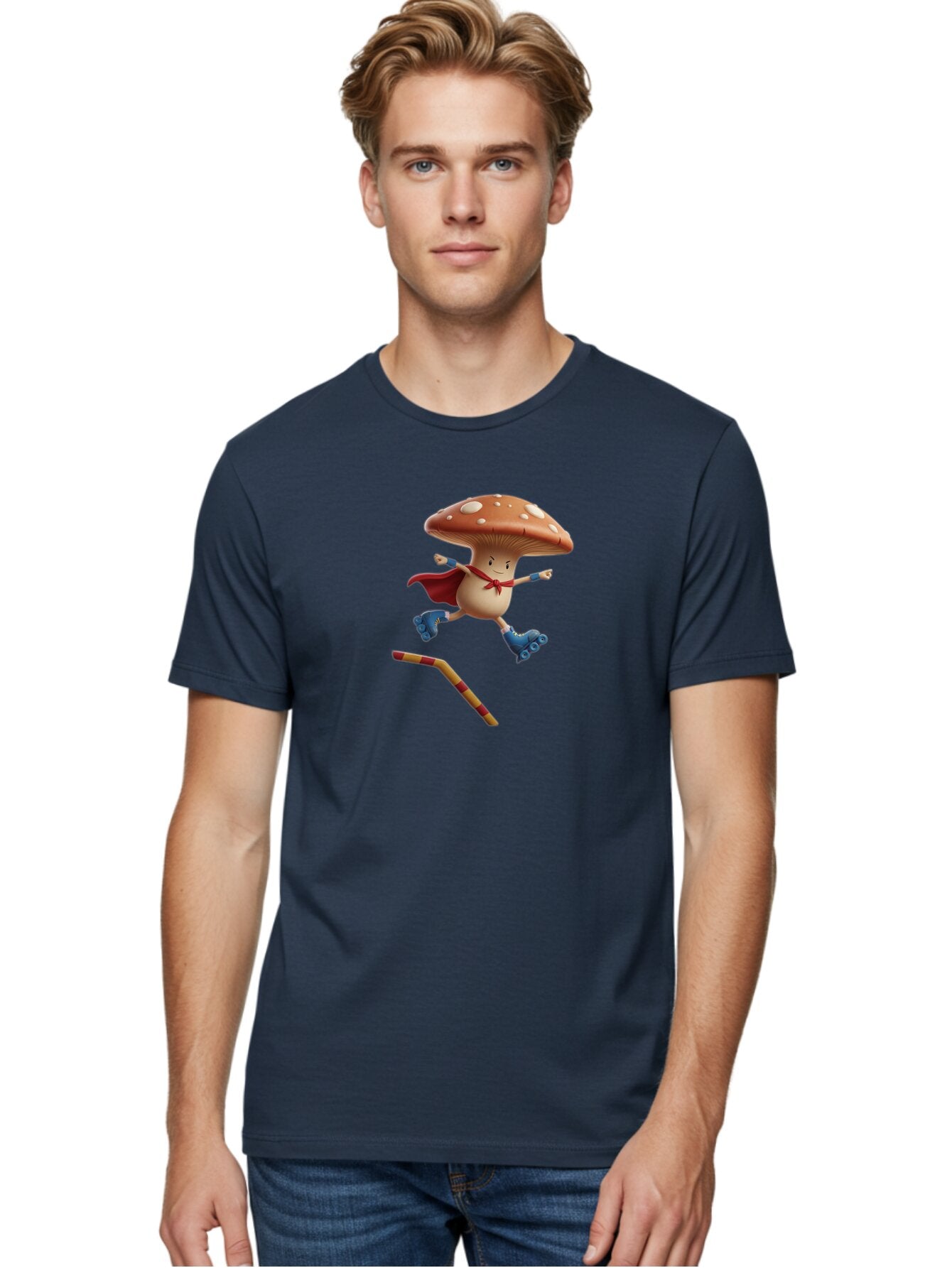 Mushroom-Character-1 Men'S Graphic Tee, 100% Cotton, Comfortable Casual Summer Wear, Machine Washable, Vintage Camera, Old Camera, Antique Camera, Black Camera, Classic Photography, Photography Equipment, Nostalgic Device, Film Camera, Bar186 26