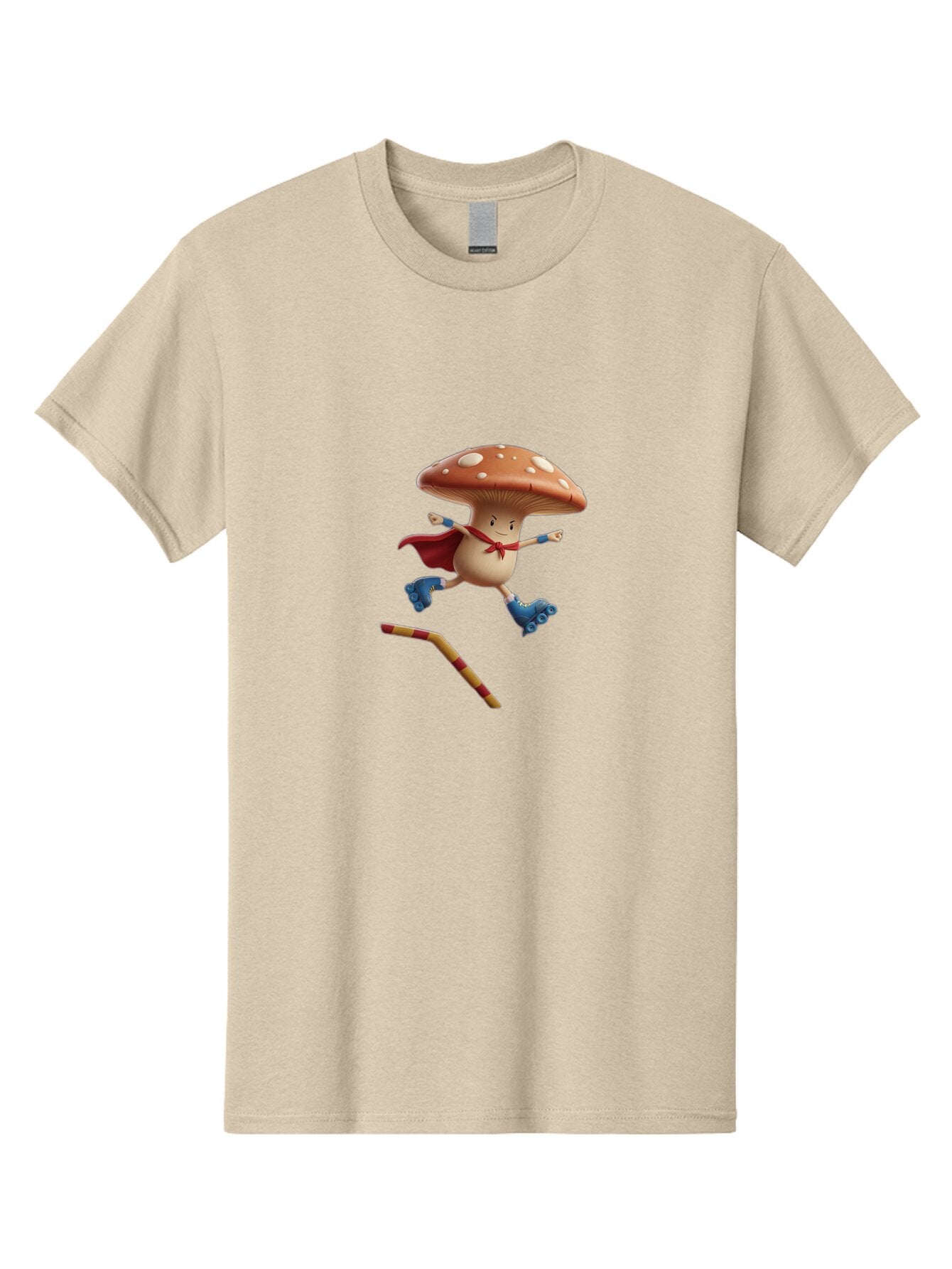 Mushroom-Character-1 Men'S Graphic Tee, 100% Cotton, Comfortable Casual Summer Wear, Machine Washable, Vintage Camera, Old Camera, Antique Camera, Black Camera, Classic Photography, Photography Equipment, Nostalgic Device, Film Camera, Bar186 2