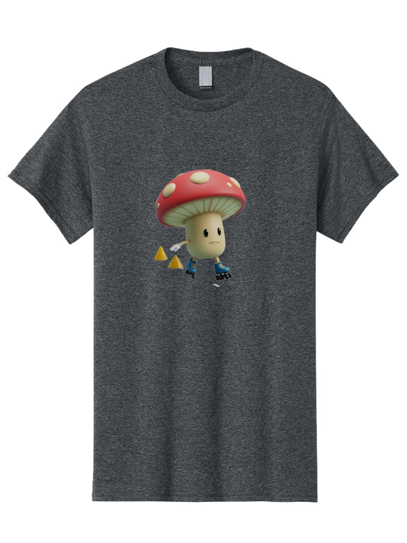 Mushroom-Character-3 Men'S Graphic Tee, 100% Cotton, Comfortable Casual Summer Wear, Machine Washable, Vintage Camera, Old Camera, Antique Camera, Black Camera, Classic Photography, Photography Equipment, Nostalgic Device, Film Camera, Bar188 12