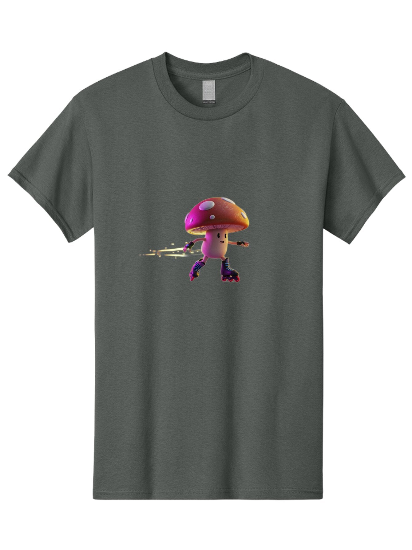 Mushroom-Character Men'S Graphic Tee, 100% Cotton, Comfortable Casual Summer Wear, Machine Washable, Vintage Camera, Old Camera, Antique Camera, Black Camera, Classic Photography, Photography Equipment, Nostalgic Device, Film Camera, Bar189 4