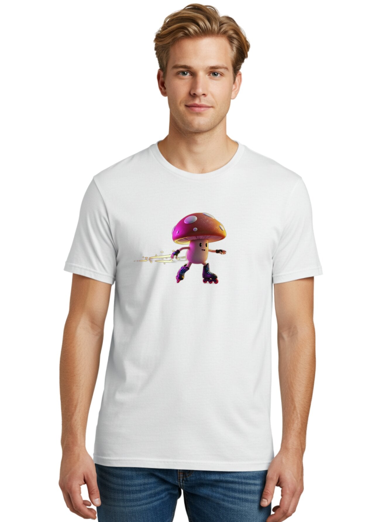 Mushroom-Character Men'S Graphic Tee, 100% Cotton, Comfortable Casual Summer Wear, Machine Washable, Vintage Camera, Old Camera, Antique Camera, Black Camera, Classic Photography, Photography Equipment, Nostalgic Device, Film Camera, Bar189 30