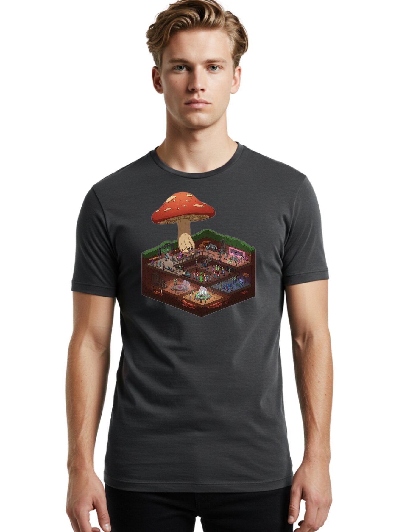 Mushroom-Shopping-Mall Men'S Graphic Tee, 100% Cotton, Comfortable Casual Summer Wear, Machine Washable, Vintage Camera, Old Camera, Antique Camera, Black Camera, Classic Photography, Photography Equipment, Nostalgic Device, Film Camera, Bar191 27