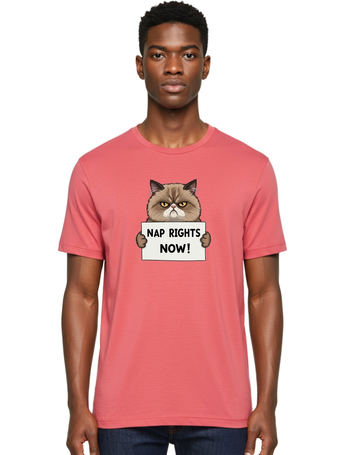 Nap-Rights-Now-1 Men'S Graphic Tee, 100% Cotton, Comfortable Casual Summer Wear, Machine Washable, Vintage Camera, Old Camera, Antique Camera, Black Camera, Classic Photography, Photography Equipment, Nostalgic Device, Film Camera, Camera Art Bar196 21