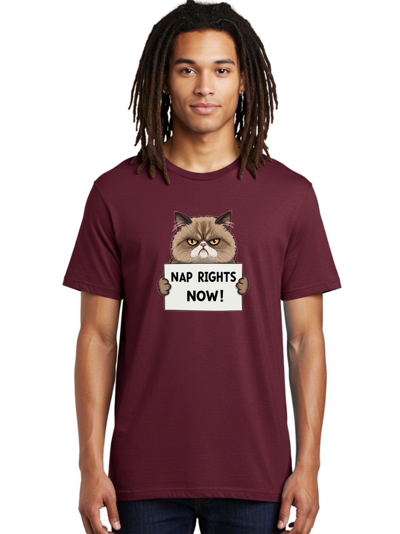 Nap-Rights-Now-1 Men'S Graphic Tee, 100% Cotton, Comfortable Casual Summer Wear, Machine Washable, Vintage Camera, Old Camera, Antique Camera, Black Camera, Classic Photography, Photography Equipment, Nostalgic Device, Film Camera, Camera Art Bar196 26