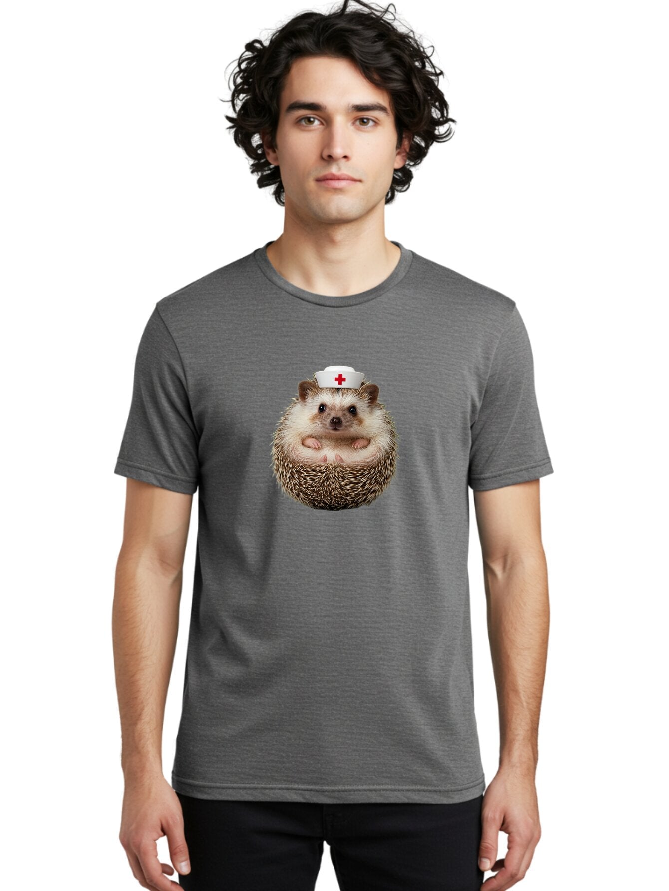 Nurse-Hedgehog Men'S Graphic Tee, 100% Cotton, Comfortable Casual Summer Wear, Machine Washable, Vintage Camera, Old Camera, Antique Camera, Black Camera, Classic Photography, Photography Equipment, Nostalgic Device, Film Camera, Camera Art Bar204 25