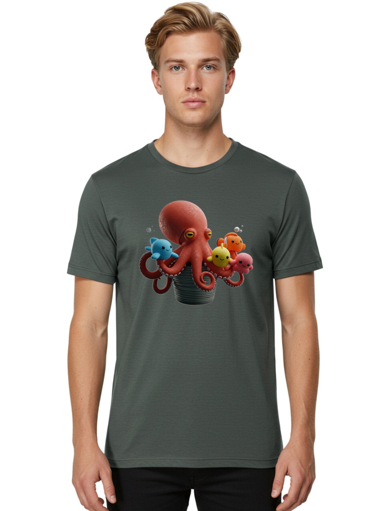 Octo-1 Men'S Graphic Tee, 100% Cotton, Comfortable Casual Summer Wear, Machine Washable, Vintage Camera, Old Camera, Antique Camera, Black Camera, Classic Photography, Photography Equipment, Nostalgic Device, Film Camera, Camera Art Bar205 24