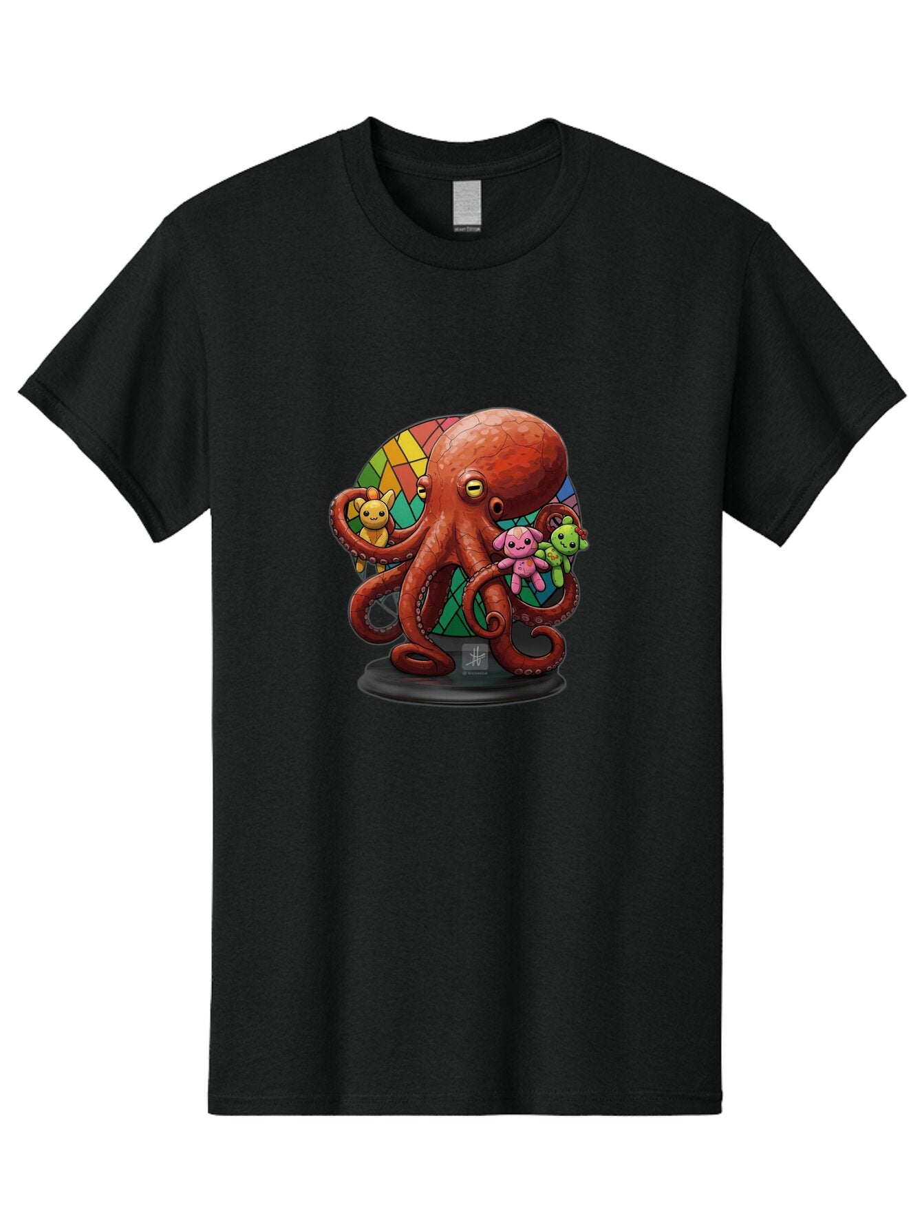Octo-Teddy-1 Men'S Graphic Tee, 100% Cotton, Comfortable Casual Summer Wear, Machine Washable, Vintage Camera, Old Camera, Antique Camera, Black Camera, Classic Photography, Photography Equipment, Nostalgic Device, Film Camera, Camera Art Bar207 11
