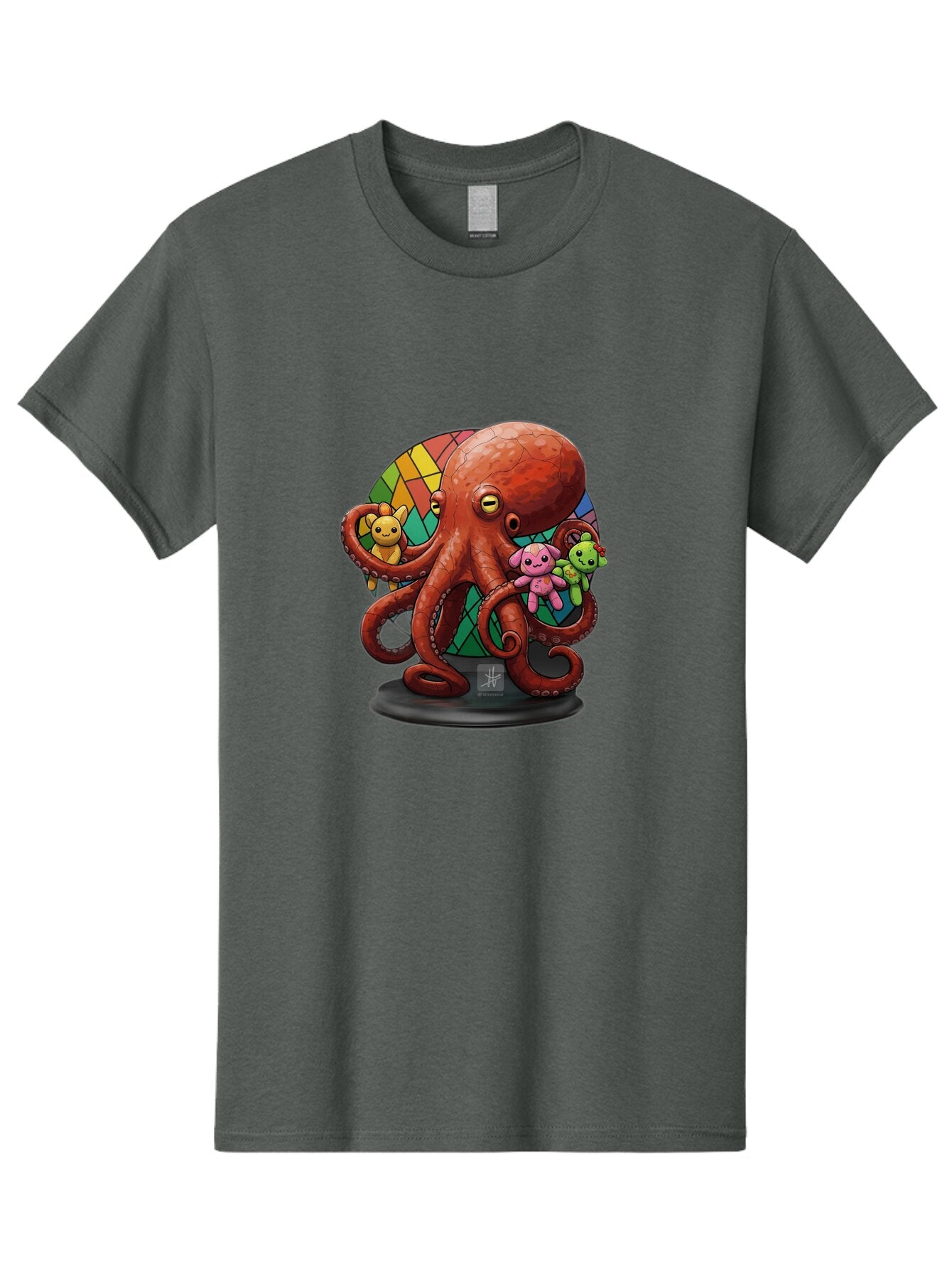 Octo-Teddy-1 Men'S Graphic Tee, 100% Cotton, Comfortable Casual Summer Wear, Machine Washable, Vintage Camera, Old Camera, Antique Camera, Black Camera, Classic Photography, Photography Equipment, Nostalgic Device, Film Camera, Camera Art Bar207 10