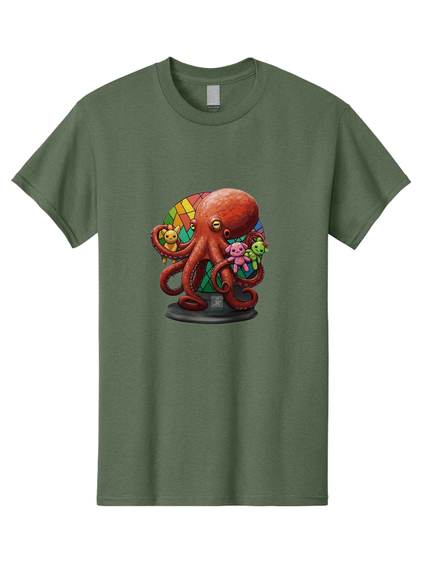 Octo-Teddy-1 Men'S Graphic Tee, 100% Cotton, Comfortable Casual Summer Wear, Machine Washable, Vintage Camera, Old Camera, Antique Camera, Black Camera, Classic Photography, Photography Equipment, Nostalgic Device, Film Camera, Camera Art Bar207 15