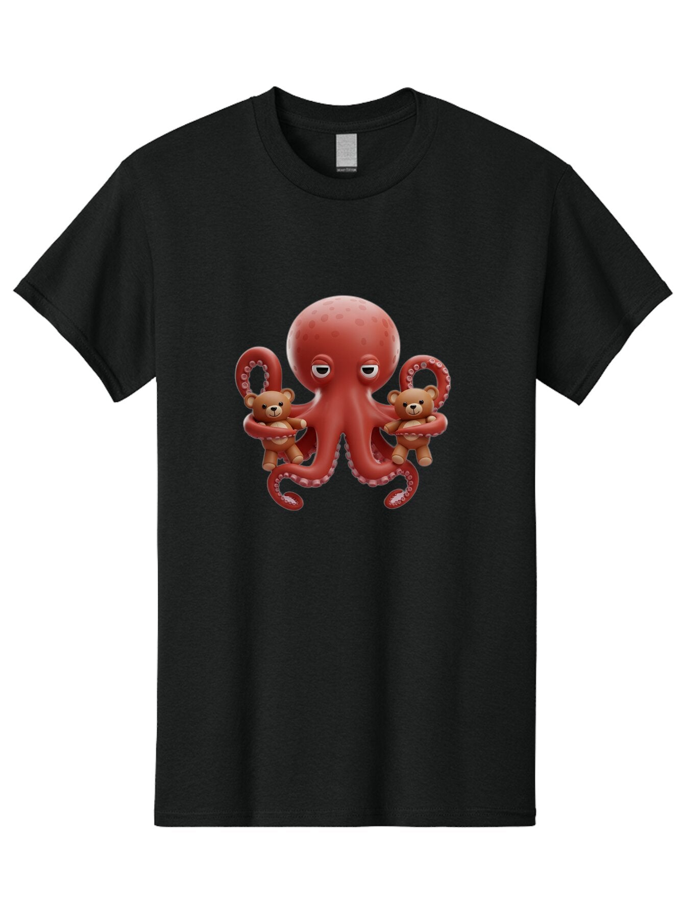 Octohug Men'S Graphic Tee, 100% Cotton, Comfortable Casual Summer Wear, Machine Washable, Vintage Camera, Old Camera, Antique Camera, Black Camera, Classic Photography, Photography Equipment, Nostalgic Device, Film Camera, Camera Art Bar210 8