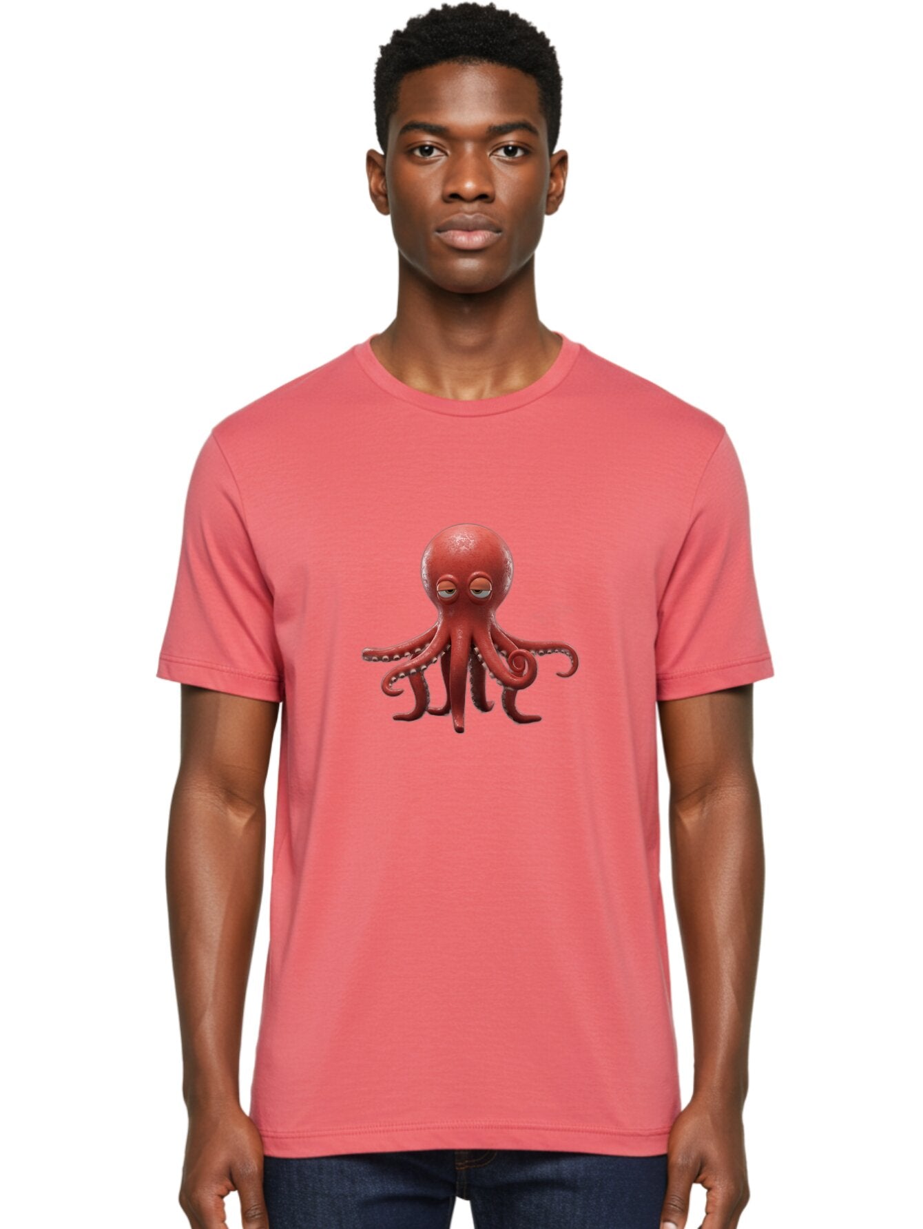 Octopus-1 Men'S Graphic Tee, 100% Cotton, Comfortable Casual Summer Wear, Machine Washable, Vintage Camera, Old Camera, Antique Camera, Black Camera, Classic Photography, Photography Equipment, Nostalgic Device, Film Camera, Camera Art Bar212 28