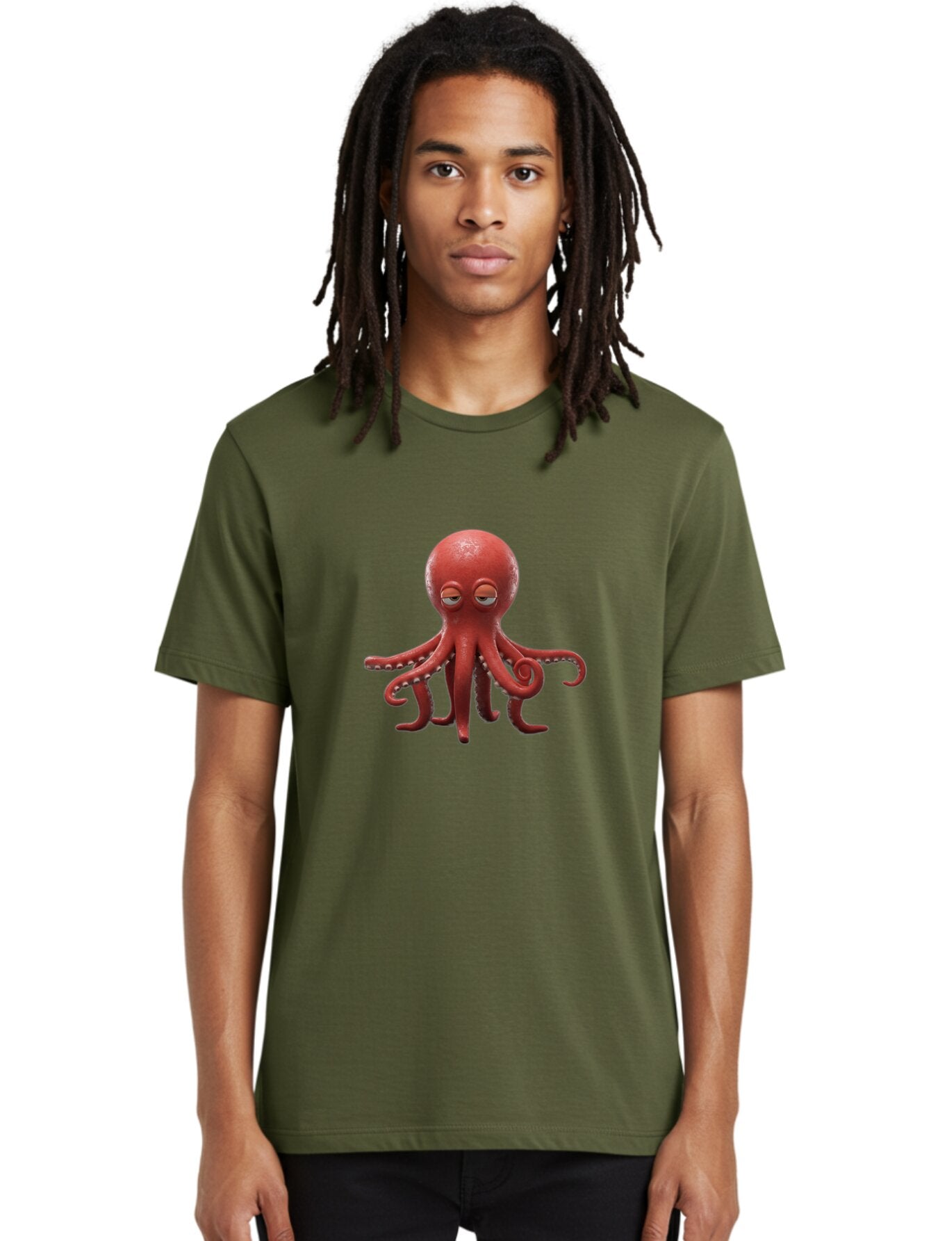 Octopus-1 Men'S Graphic Tee, 100% Cotton, Comfortable Casual Summer Wear, Machine Washable, Vintage Camera, Old Camera, Antique Camera, Black Camera, Classic Photography, Photography Equipment, Nostalgic Device, Film Camera, Camera Art Bar212 20
