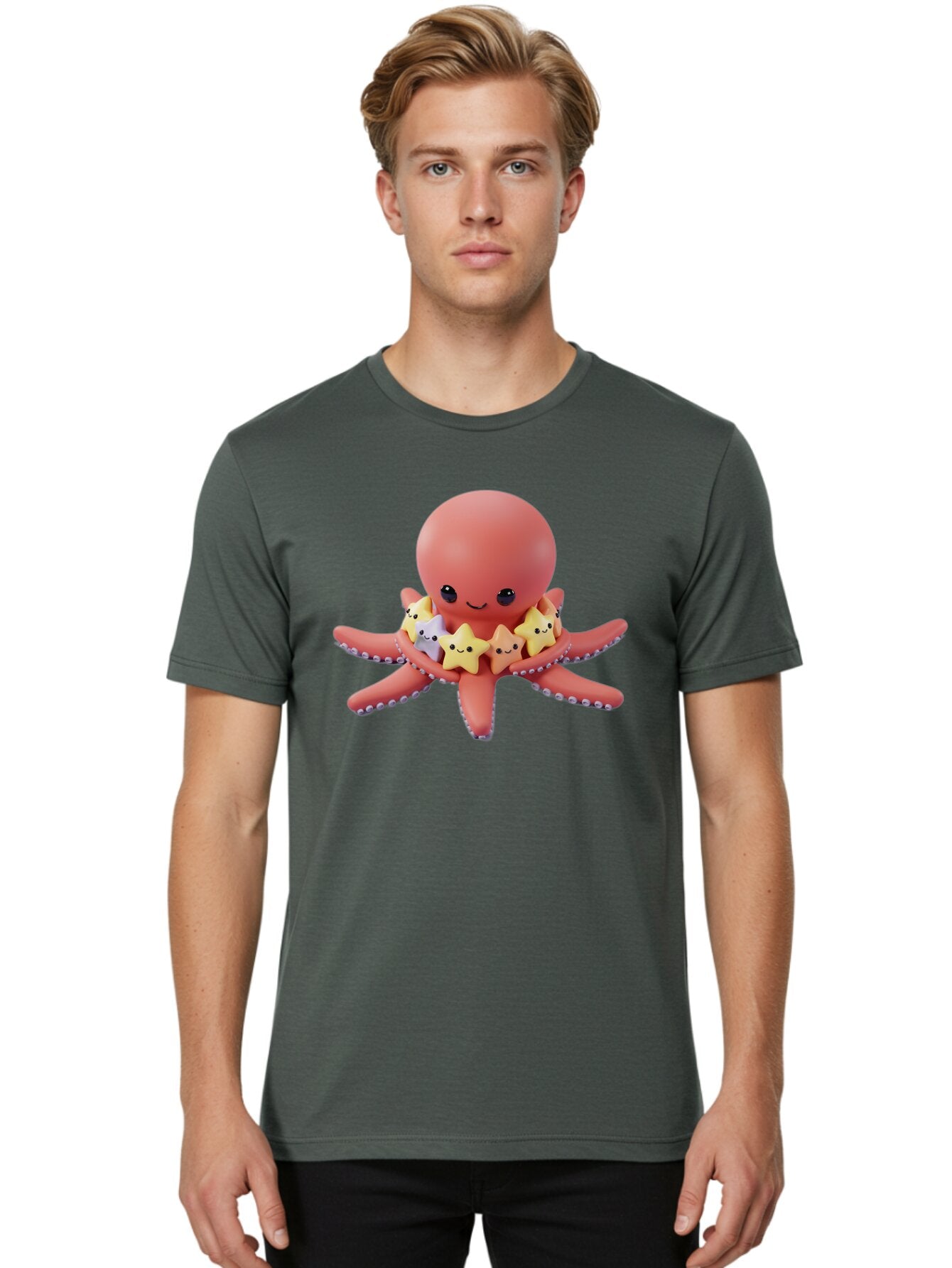 Octopus-And-Stars Men'S Graphic Tee, 100% Cotton, Comfortable Casual Summer Wear, Machine Washable, Vintage Camera, Old Camera, Antique Camera, Black Camera, Classic Photography, Photography Equipment, Nostalgic Device, Film Camera, Camera Art Bar213 29