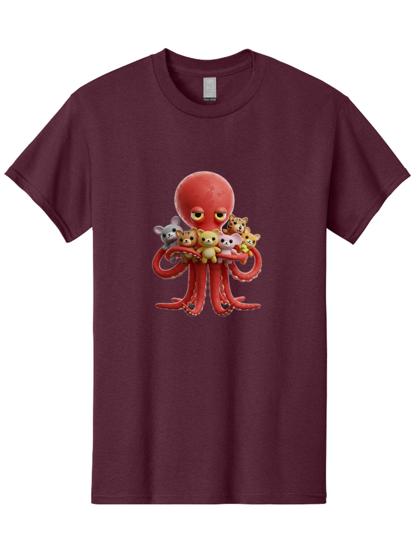 Octopus-Holding-Cats Men'S Graphic Tee, 100% Cotton, Comfortable Casual Summer Wear, Machine Washable, Vintage Camera, Old Camera, Antique Camera, Black Camera, Classic Photography, Photography Equipment, Nostalgic Device, Film Camera, Bar214 3