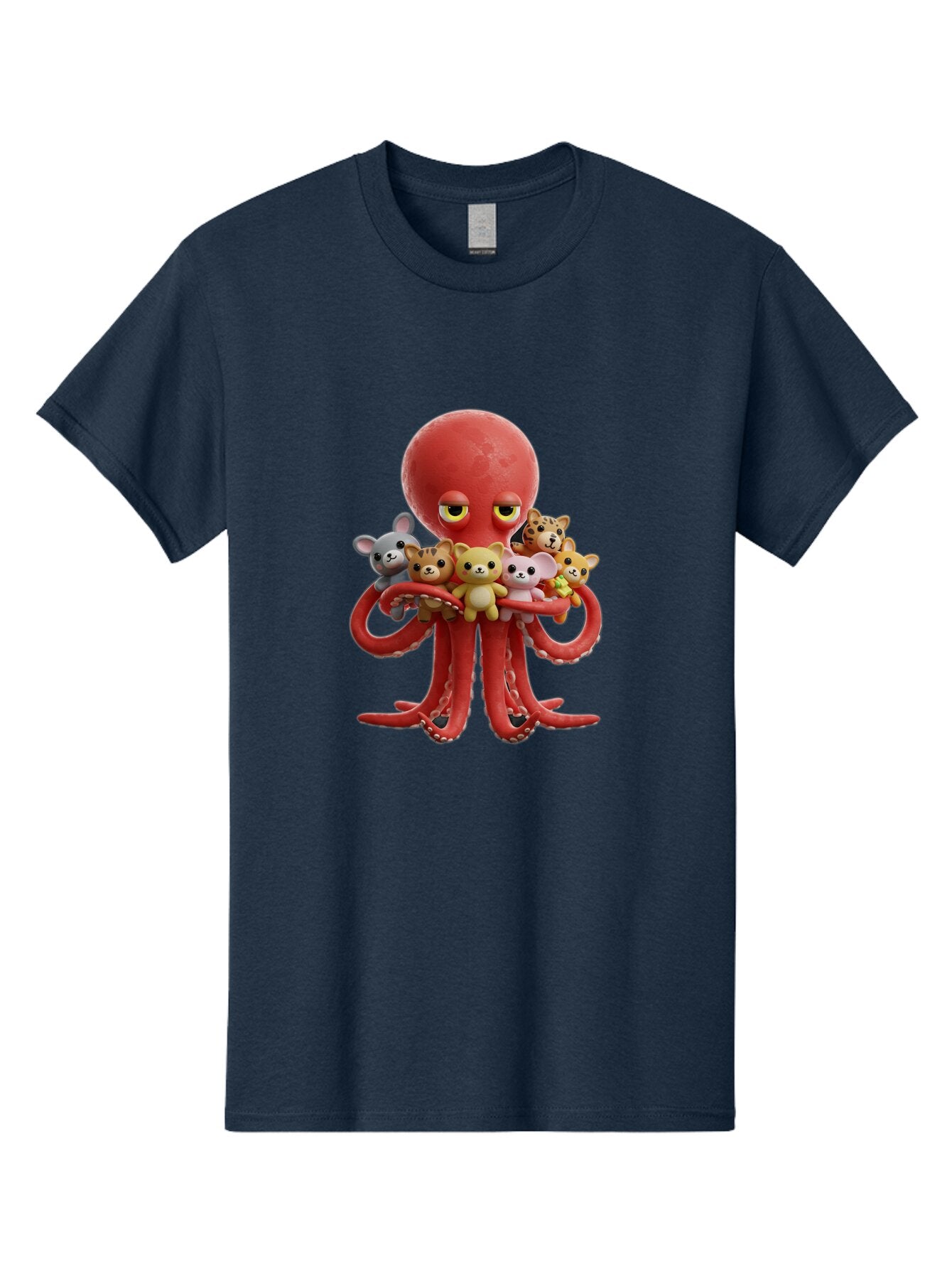 Octopus-Holding-Cats Men'S Graphic Tee, 100% Cotton, Comfortable Casual Summer Wear, Machine Washable, Vintage Camera, Old Camera, Antique Camera, Black Camera, Classic Photography, Photography Equipment, Nostalgic Device, Film Camera, Bar214 9