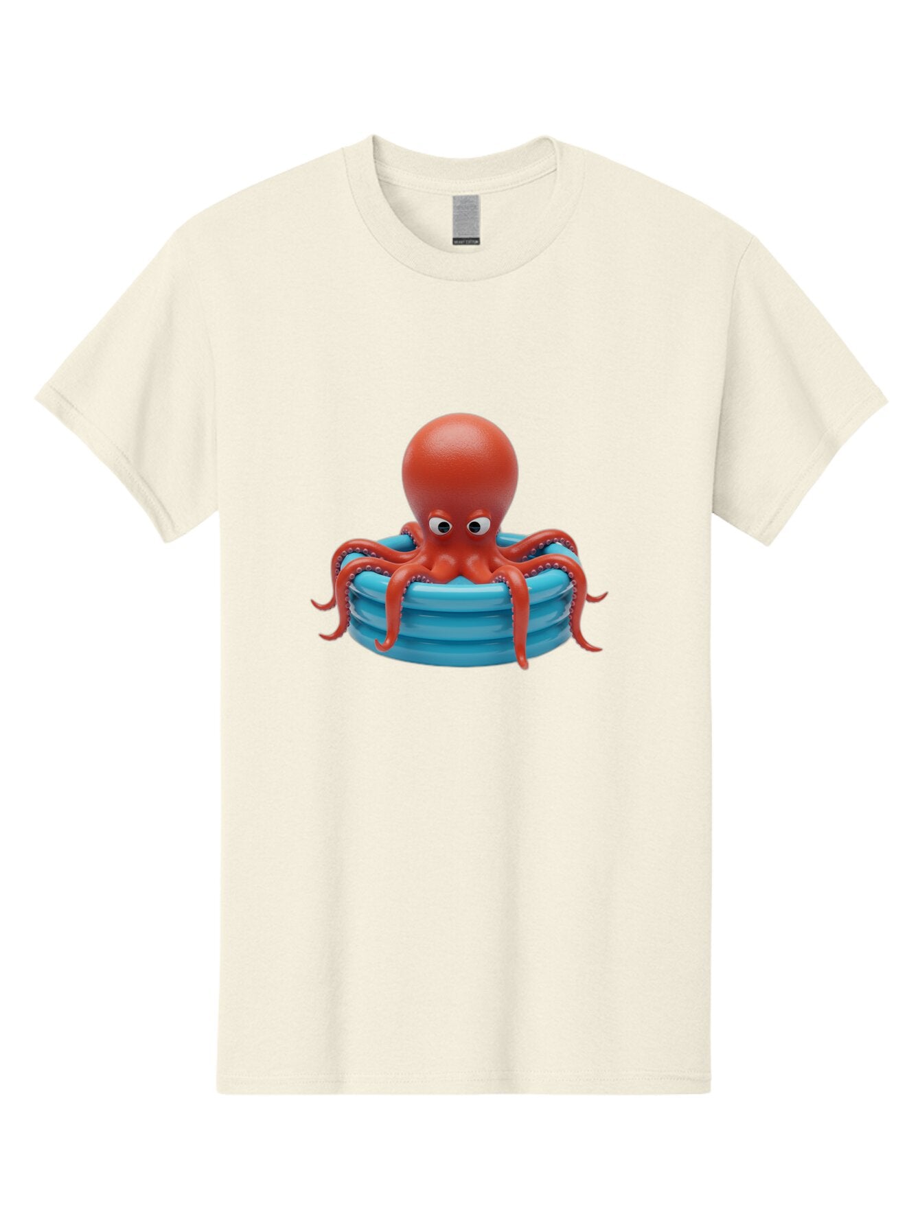Octopus-In-Inflatable-Ring Men'S Graphic Tee, 100% Cotton, Comfortable Casual Summer Wear, Machine Washable, Vintage Camera, Old Camera, Antique Camera, Black Camera, Classic Photography, Photography Equipment, Nostalgic Device, Film Camera, Bar216 13