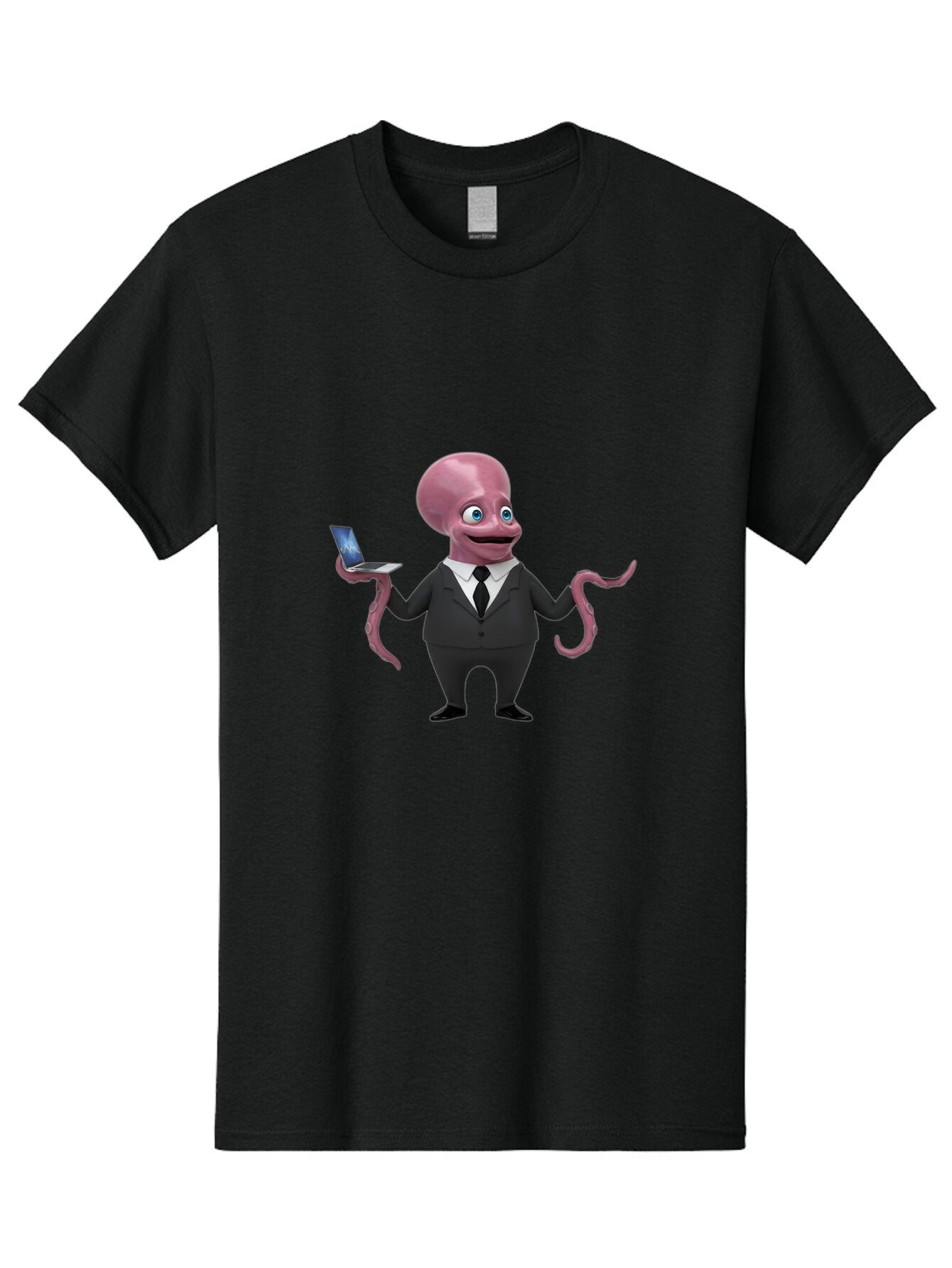 Octopus-In-Suit Men'S Graphic Tee, 100% Cotton, Comfortable Casual Summer Wear, Machine Washable, Vintage Camera, Old Camera, Antique Camera, Black Camera, Classic Photography, Photography Equipment, Nostalgic Device, Film Camera, Camera Art Bar217 10