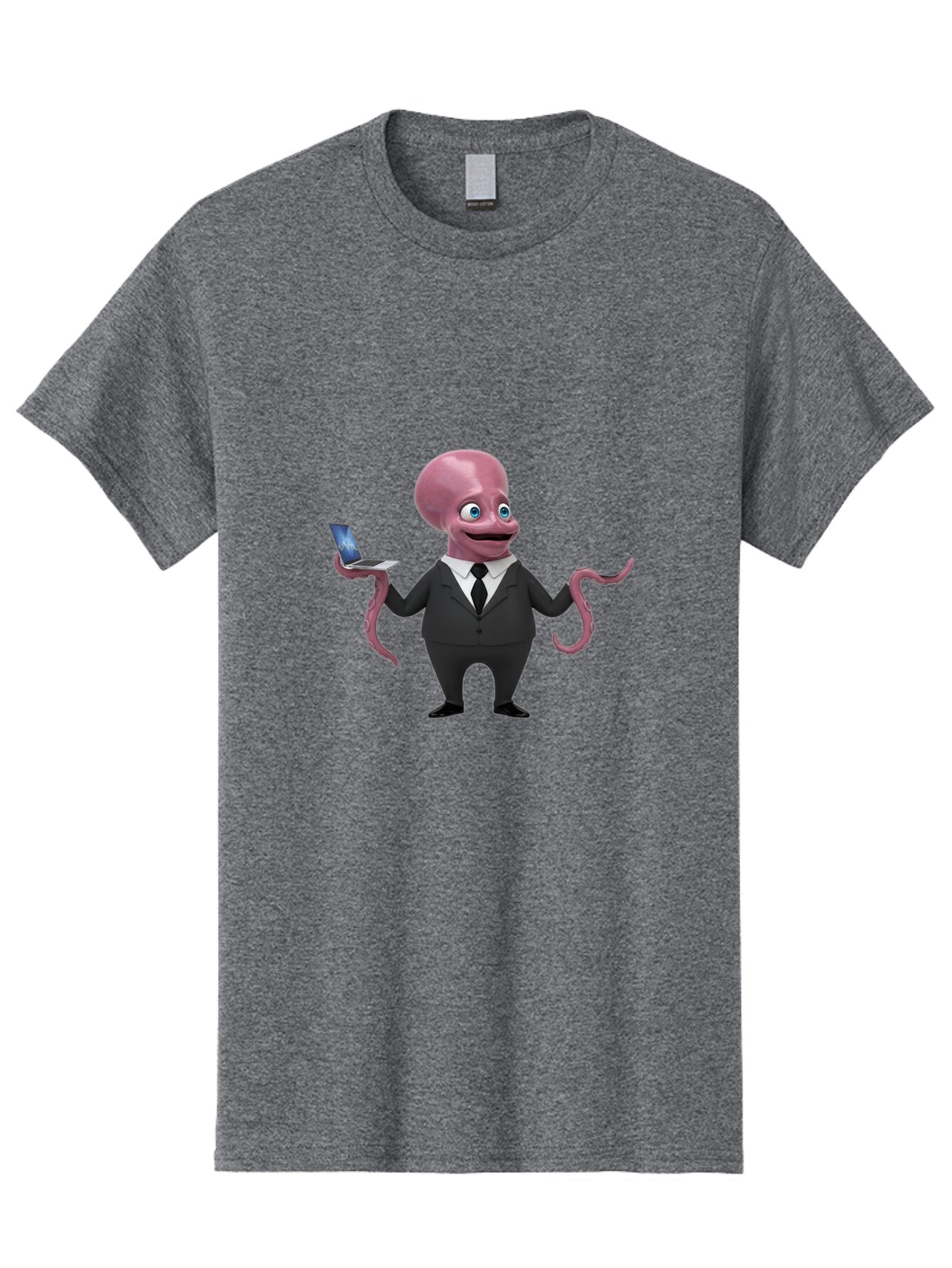 Octopus-In-Suit Men'S Graphic Tee, 100% Cotton, Comfortable Casual Summer Wear, Machine Washable, Vintage Camera, Old Camera, Antique Camera, Black Camera, Classic Photography, Photography Equipment, Nostalgic Device, Film Camera, Camera Art Bar217 12
