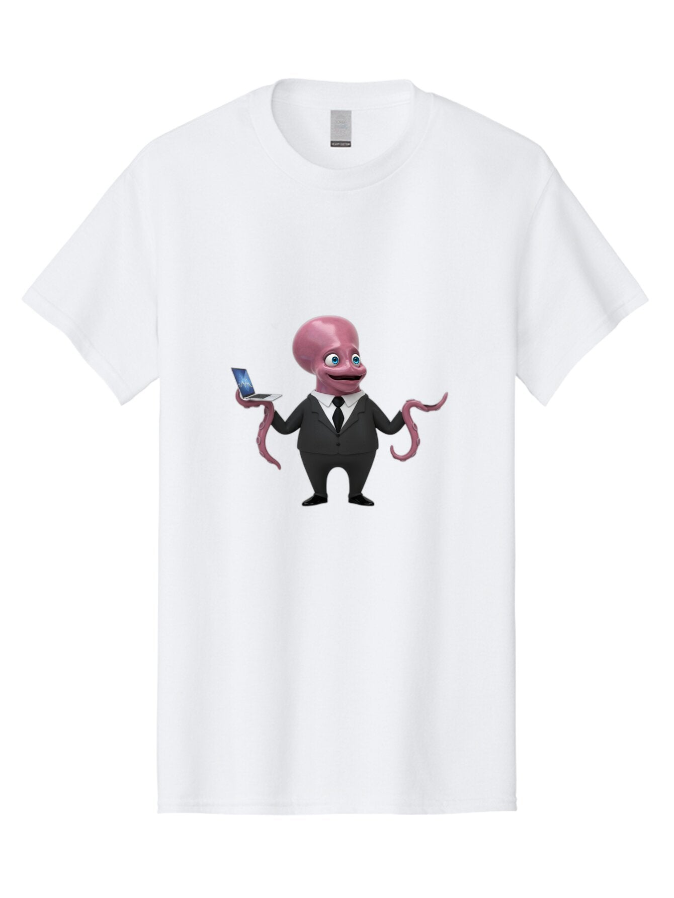 Octopus-In-Suit Men'S Graphic Tee, 100% Cotton, Comfortable Casual Summer Wear, Machine Washable, Vintage Camera, Old Camera, Antique Camera, Black Camera, Classic Photography, Photography Equipment, Nostalgic Device, Film Camera, Camera Art Bar217 11