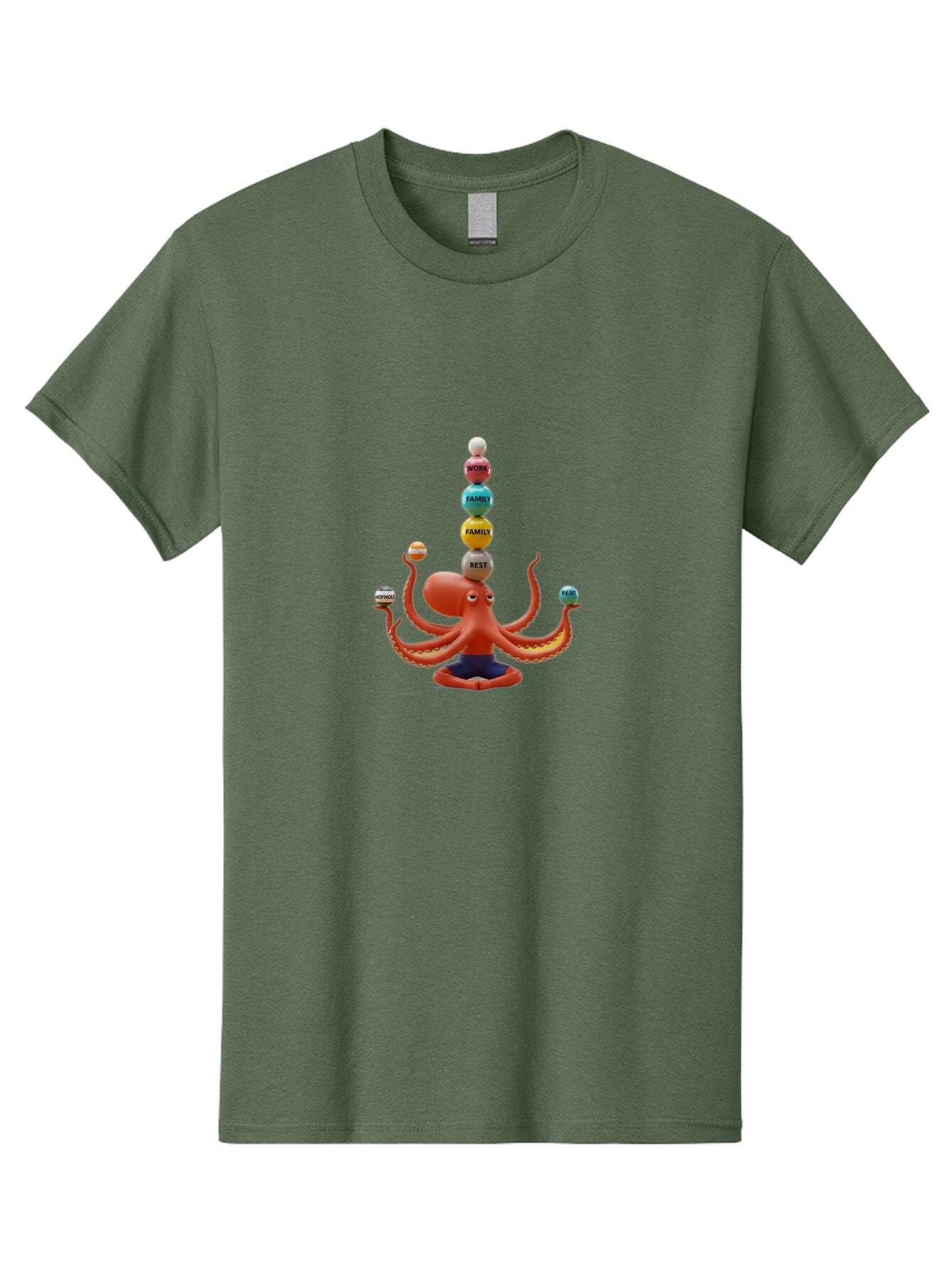 Octopus-Meditation Men'S Graphic Tee, 100% Cotton, Comfortable Casual Summer Wear, Machine Washable, Vintage Camera, Old Camera, Antique Camera, Black Camera, Classic Photography, Photography Equipment, Nostalgic Device, Film Camera, Bar218 7