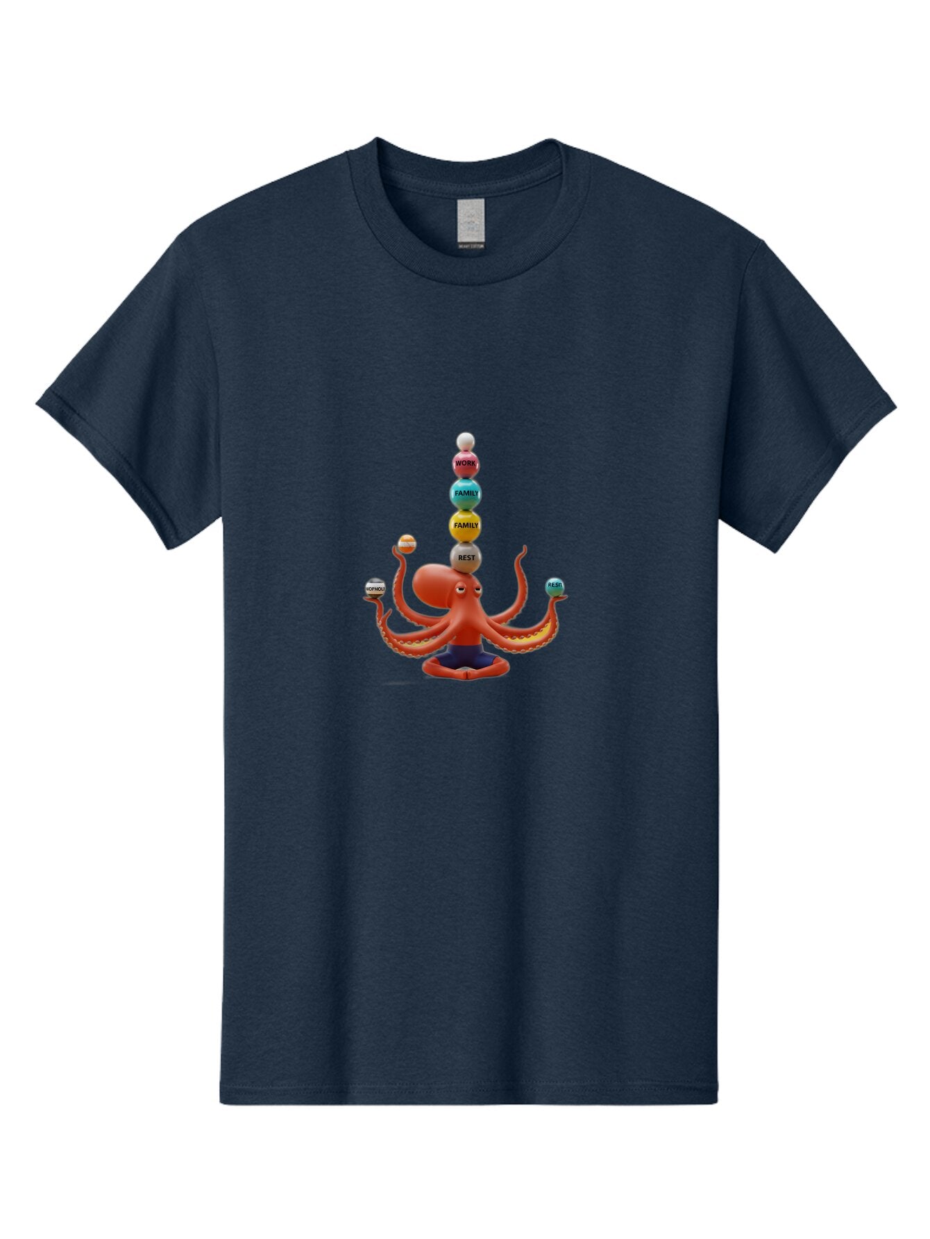 Octopus-Meditation Men'S Graphic Tee, 100% Cotton, Comfortable Casual Summer Wear, Machine Washable, Vintage Camera, Old Camera, Antique Camera, Black Camera, Classic Photography, Photography Equipment, Nostalgic Device, Film Camera, Bar218 10