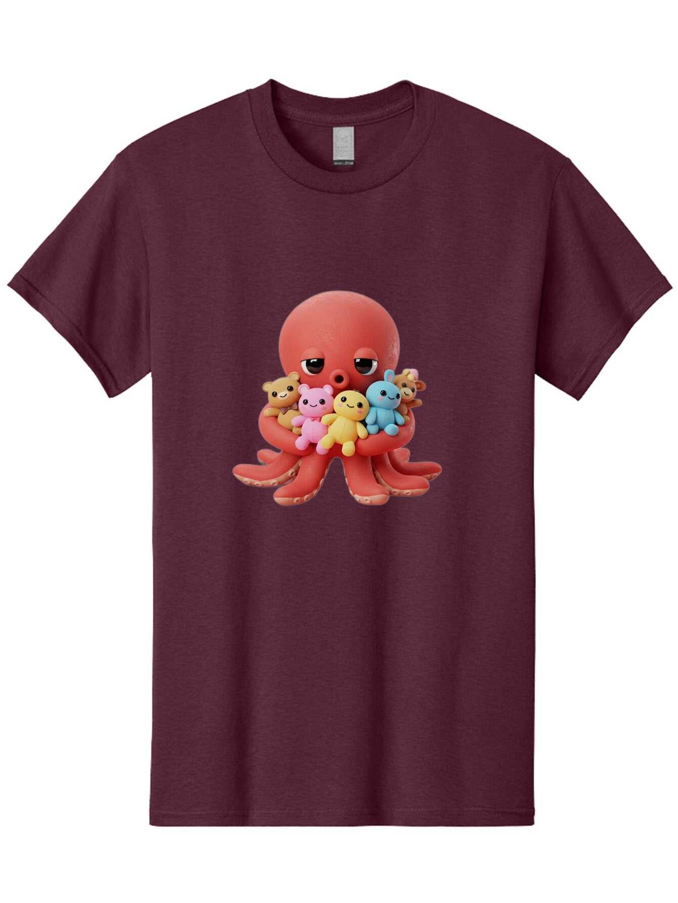 Octopus-With-Animals Men'S Graphic Tee, 100% Cotton, Comfortable Casual Summer Wear, Machine Washable, Vintage Camera, Old Camera, Antique Camera, Black Camera, Classic Photography, Photography Equipment, Nostalgic Device, Film Camera, Bar219 13