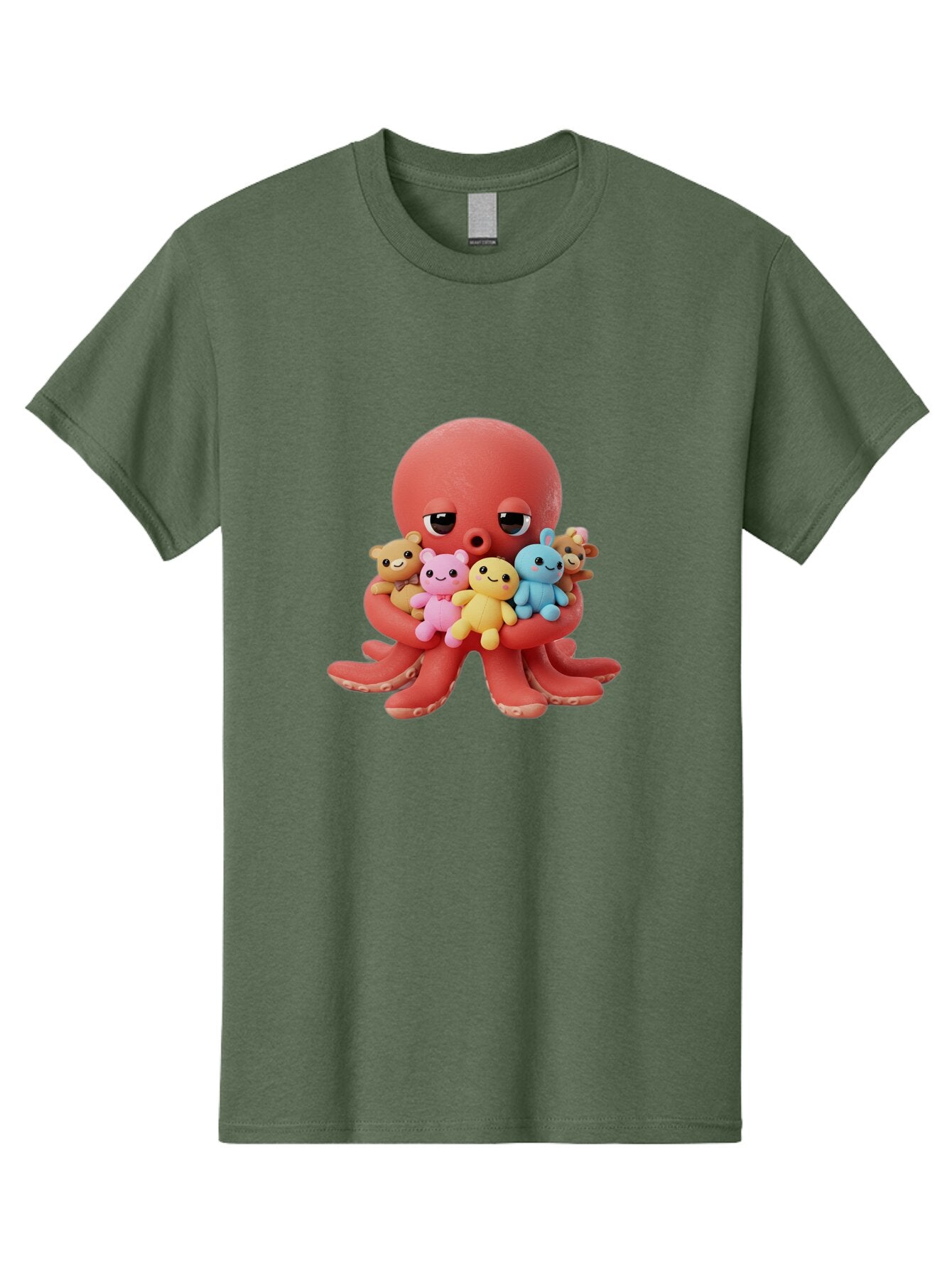 Octopus-With-Animals Men'S Graphic Tee, 100% Cotton, Comfortable Casual Summer Wear, Machine Washable, Vintage Camera, Old Camera, Antique Camera, Black Camera, Classic Photography, Photography Equipment, Nostalgic Device, Film Camera, Bar219 11
