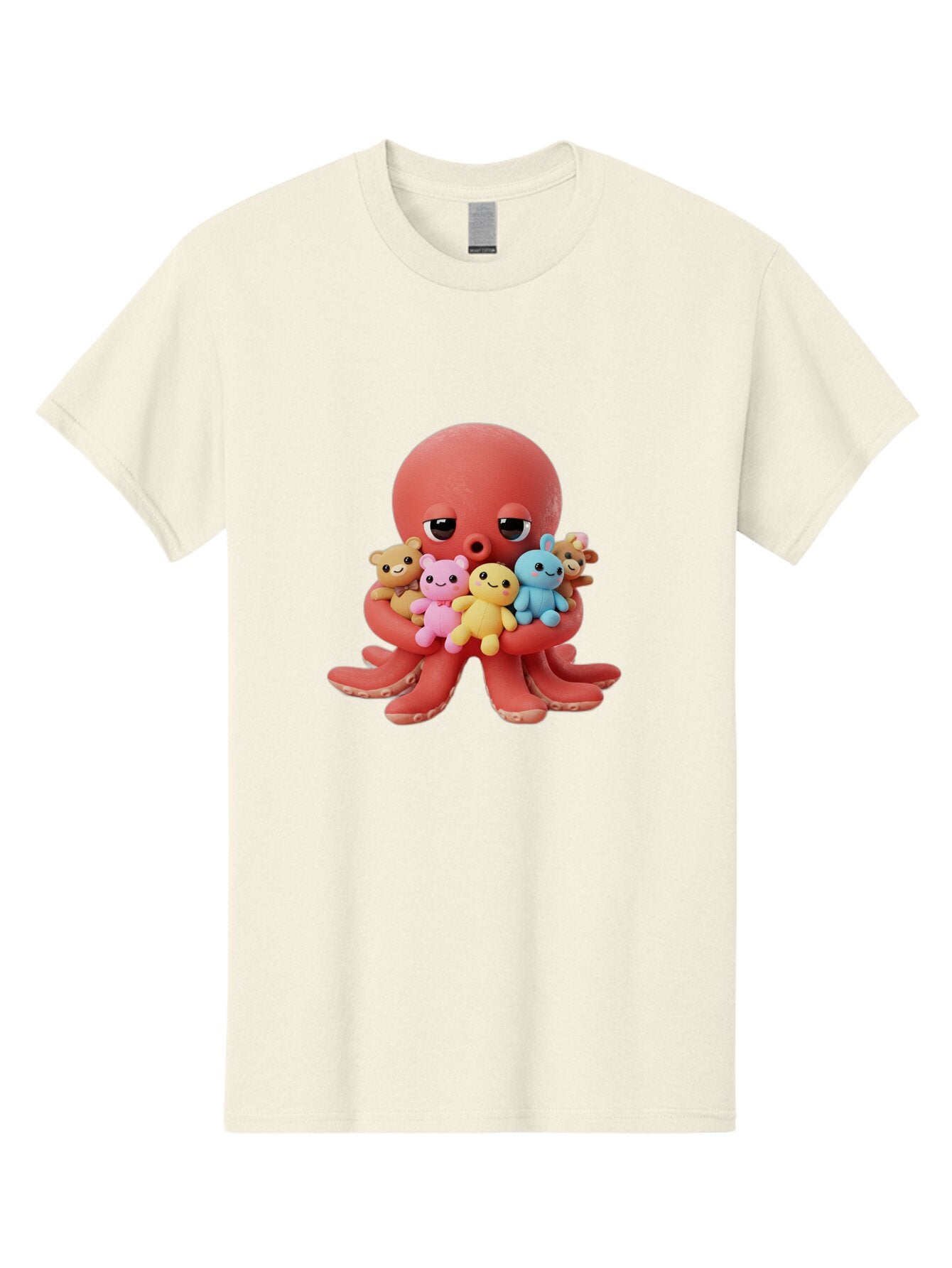 Octopus-With-Animals Men'S Graphic Tee, 100% Cotton, Comfortable Casual Summer Wear, Machine Washable, Vintage Camera, Old Camera, Antique Camera, Black Camera, Classic Photography, Photography Equipment, Nostalgic Device, Film Camera, Bar219 4