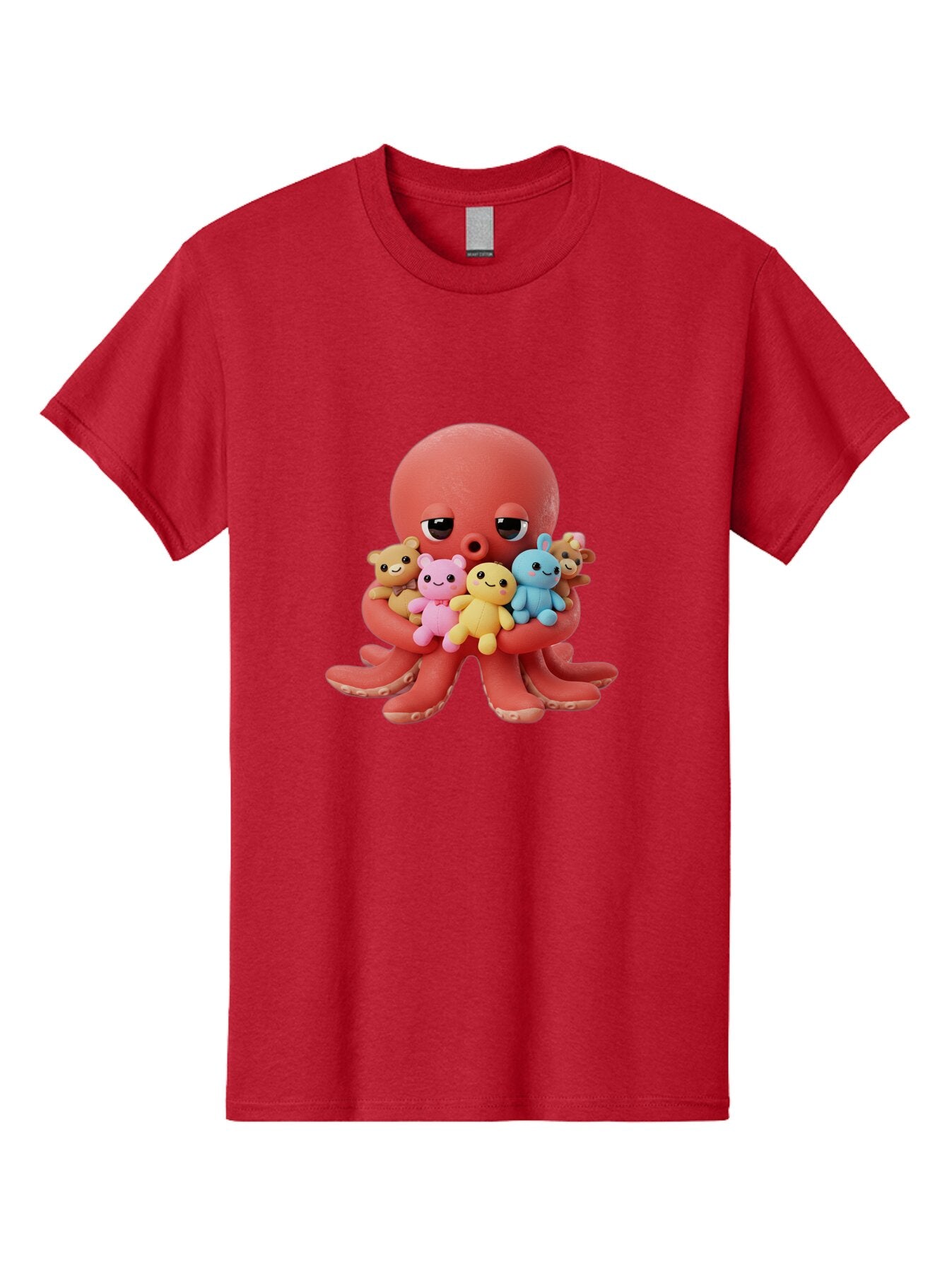 Octopus-With-Animals Men'S Graphic Tee, 100% Cotton, Comfortable Casual Summer Wear, Machine Washable, Vintage Camera, Old Camera, Antique Camera, Black Camera, Classic Photography, Photography Equipment, Nostalgic Device, Film Camera, Bar219 12