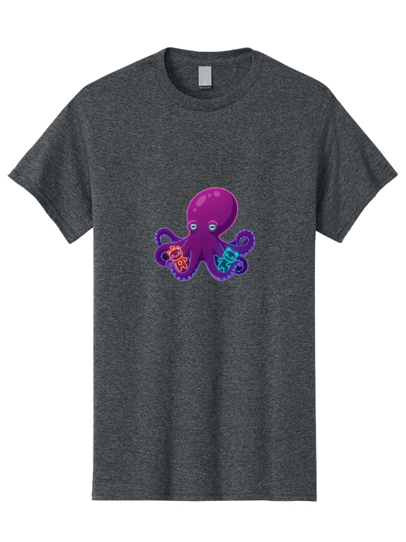 Octopus-With-Teddy-Bears Men'S Graphic Tee, 100% Cotton, Comfortable Casual Summer Wear, Machine Washable, Vintage Camera, Old Camera, Antique Camera, Black Camera, Classic Photography, Photography Equipment, Nostalgic Device, Film Camera, Bar220 6