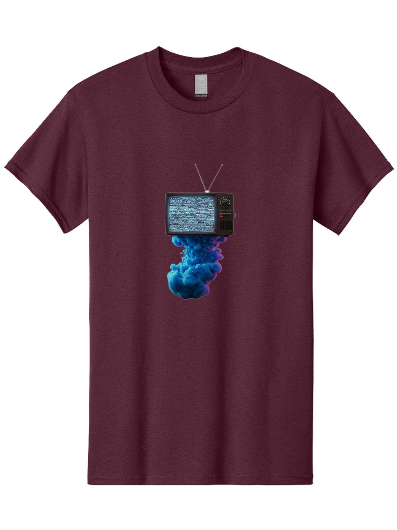 Old-Television Men'S Graphic Tee, 100% Cotton, Comfortable Casual Summer Wear, Machine Washable, Vintage Camera, Old Camera, Antique Camera, Black Camera, Classic Photography, Photography Equipment, Nostalgic Device, Film Camera, Camera Art Bar223 9