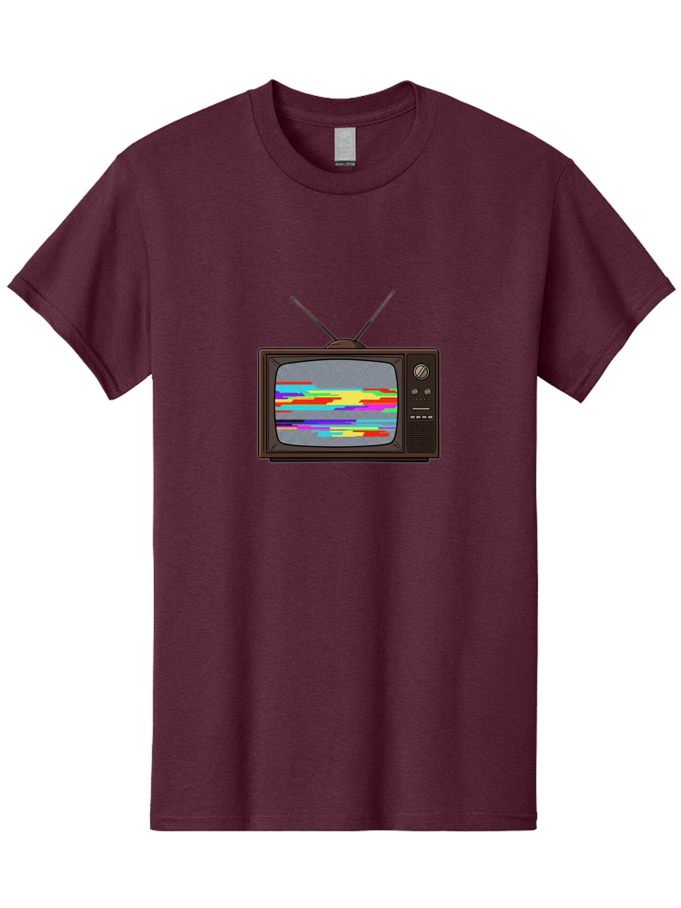 Old-Tv Men'S Graphic Tee, 100% Cotton, Comfortable Casual Summer Wear, Machine Washable, Vintage Camera, Old Camera, Antique Camera, Black Camera, Classic Photography, Photography Equipment, Nostalgic Device, Film Camera, Camera Art Bar225 15