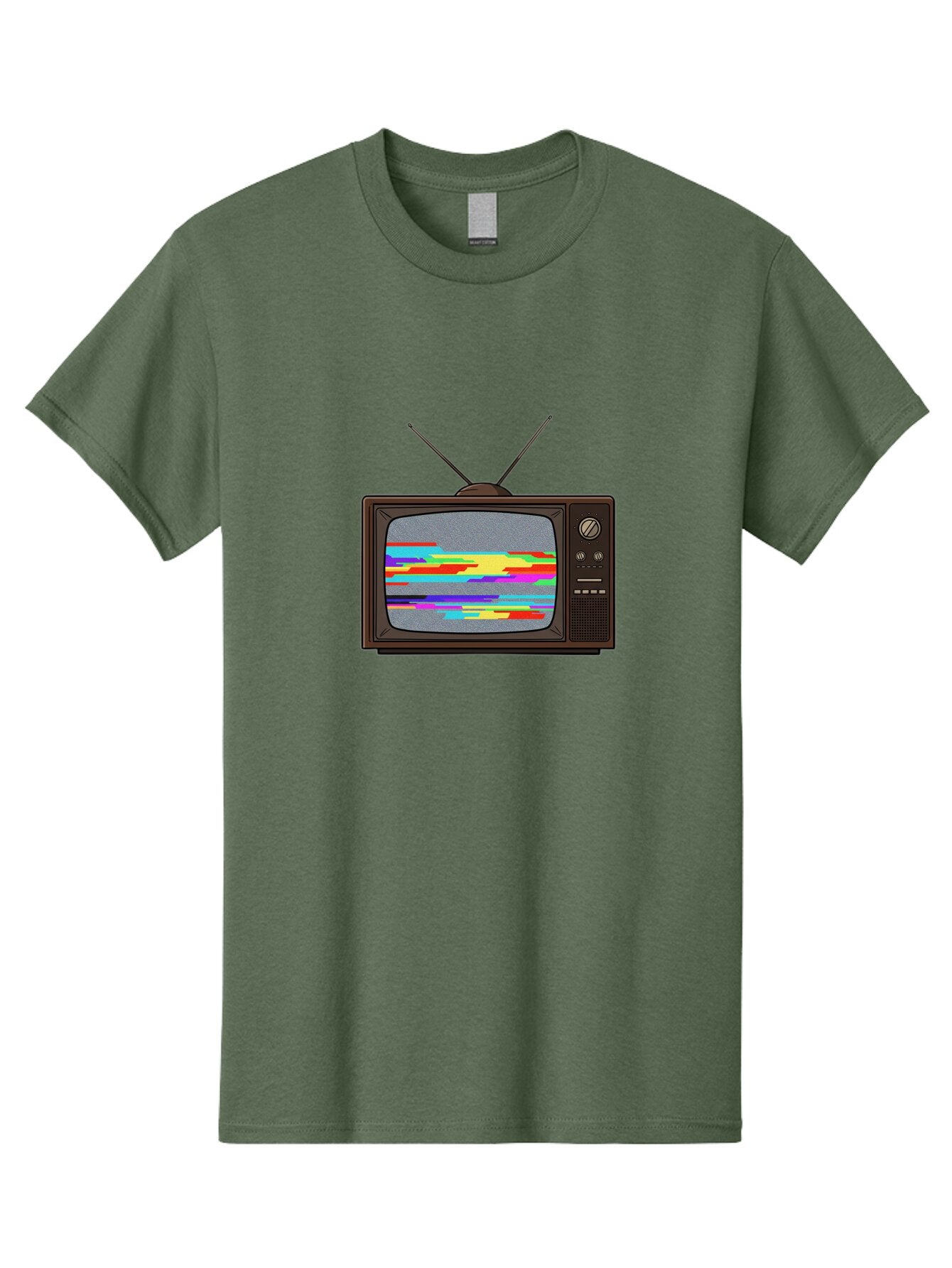 Old-Tv Men'S Graphic Tee, 100% Cotton, Comfortable Casual Summer Wear, Machine Washable, Vintage Camera, Old Camera, Antique Camera, Black Camera, Classic Photography, Photography Equipment, Nostalgic Device, Film Camera, Camera Art Bar225 7
