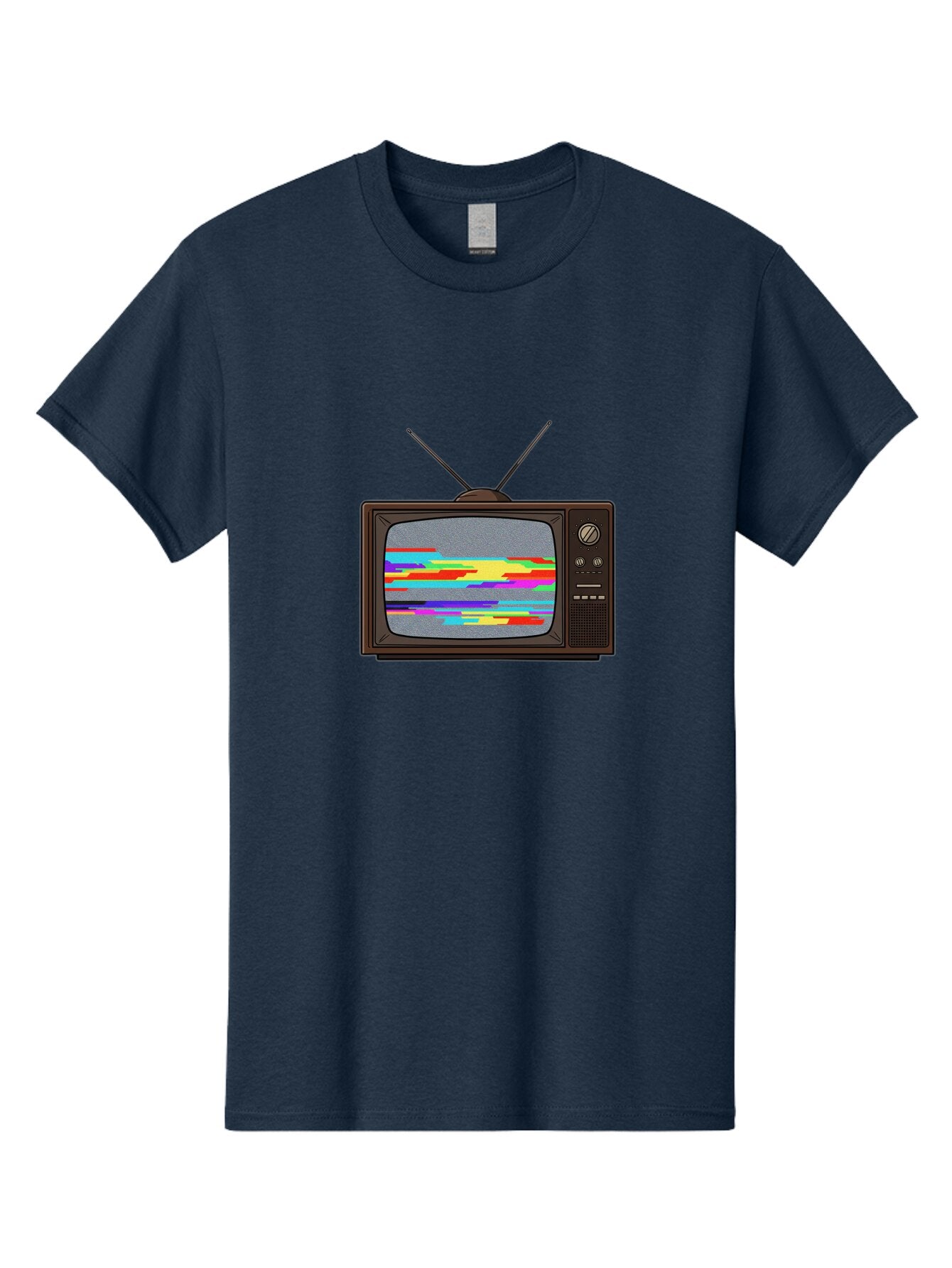 Old-Tv Men'S Graphic Tee, 100% Cotton, Comfortable Casual Summer Wear, Machine Washable, Vintage Camera, Old Camera, Antique Camera, Black Camera, Classic Photography, Photography Equipment, Nostalgic Device, Film Camera, Camera Art Bar225 5