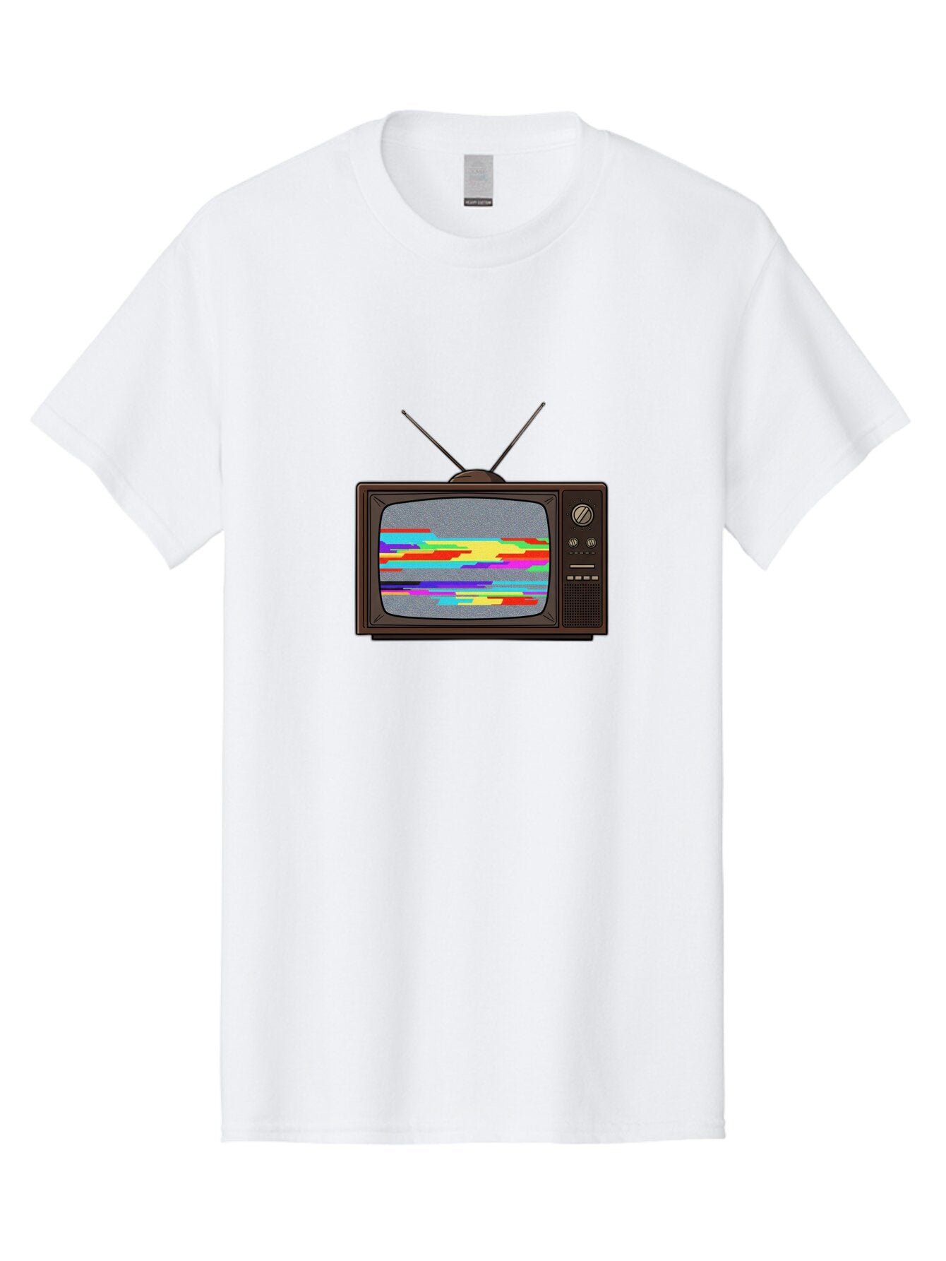 Old-Tv Men'S Graphic Tee, 100% Cotton, Comfortable Casual Summer Wear, Machine Washable, Vintage Camera, Old Camera, Antique Camera, Black Camera, Classic Photography, Photography Equipment, Nostalgic Device, Film Camera, Camera Art Bar225 4
