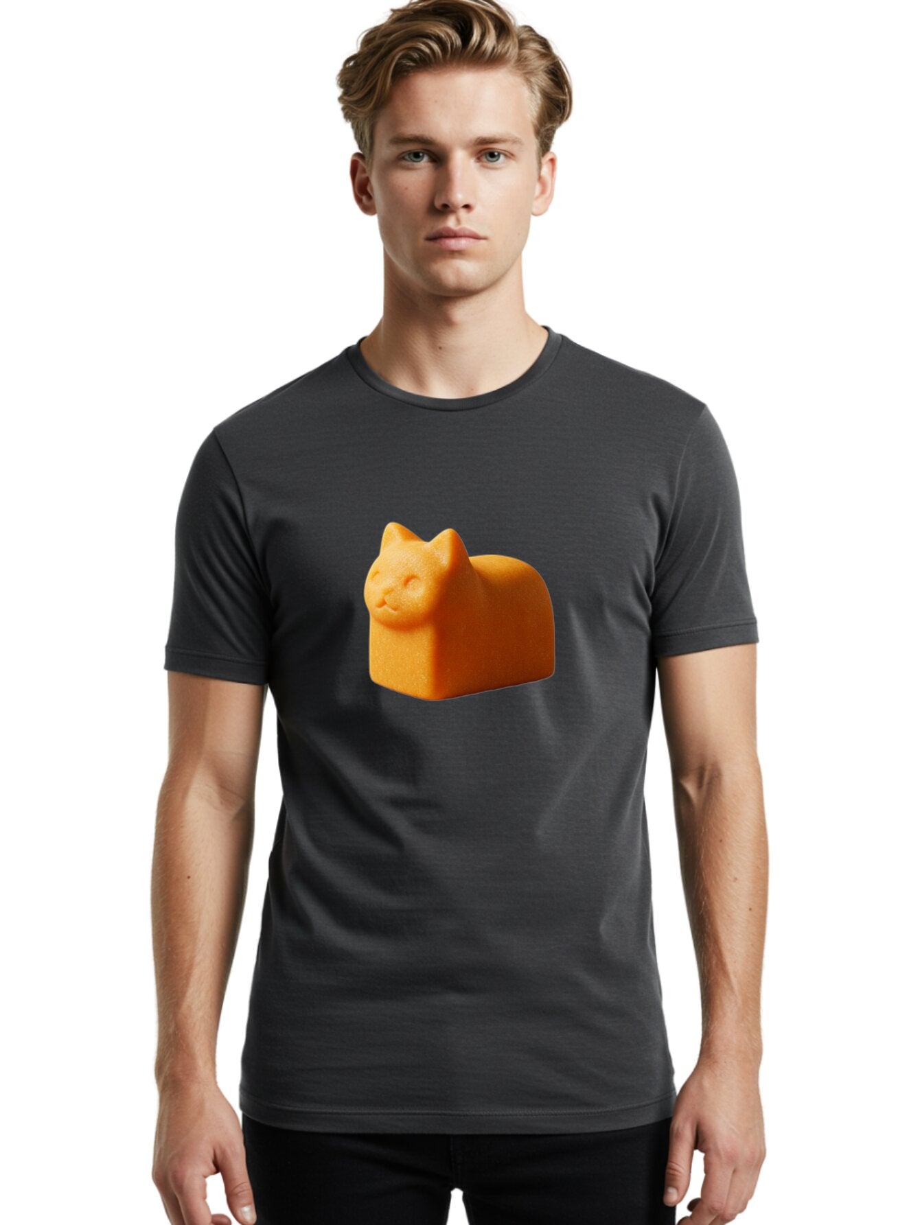 Orange-Cat-Candy Men'S Graphic Tee, 100% Cotton, Comfortable Casual Summer Wear, Machine Washable, Vintage Camera, Old Camera, Antique Camera, Black Camera, Classic Photography, Photography Equipment, Nostalgic Device, Film Camera, Camera Art Bar228 17