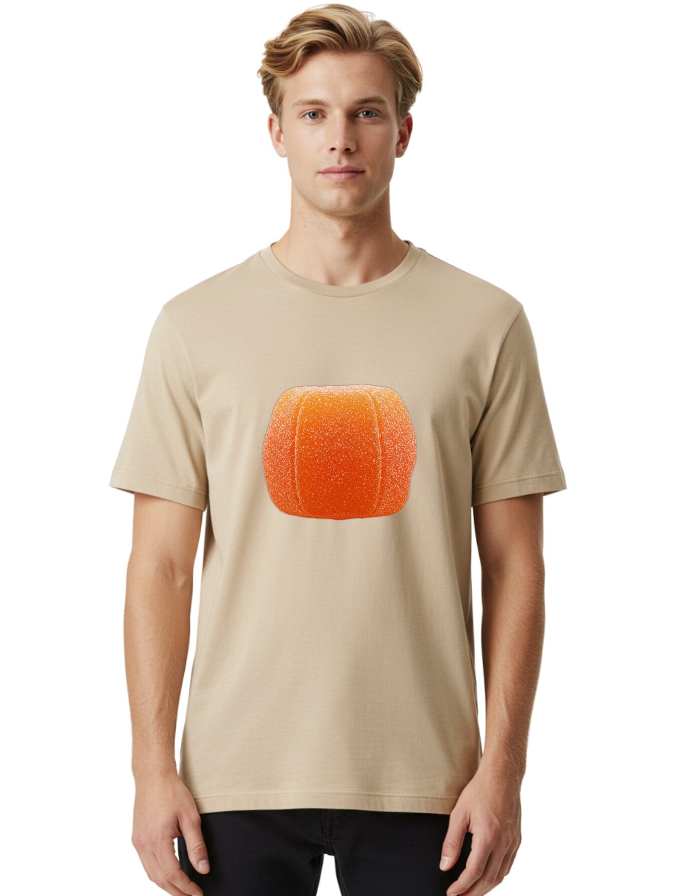 Orange-Gummy-Candy Men'S Graphic Tee, 100% Cotton, Comfortable Casual Summer Wear, Machine Washable, Vintage Camera, Old Camera, Antique Camera, Black Camera, Classic Photography, Photography Equipment, Nostalgic Device, Film Camera, Bar229 17