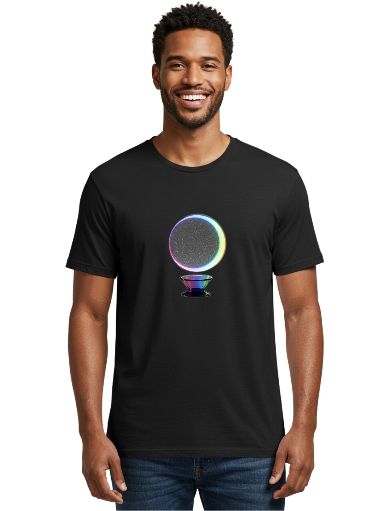 Orb-On-Pedestal Men'S Graphic Tee, 100% Cotton, Comfortable Casual Summer Wear, Machine Washable, Vintage Camera, Old Camera, Antique Camera, Black Camera, Classic Photography, Photography Equipment, Nostalgic Device, Film Camera, Camera Art Bar231 27